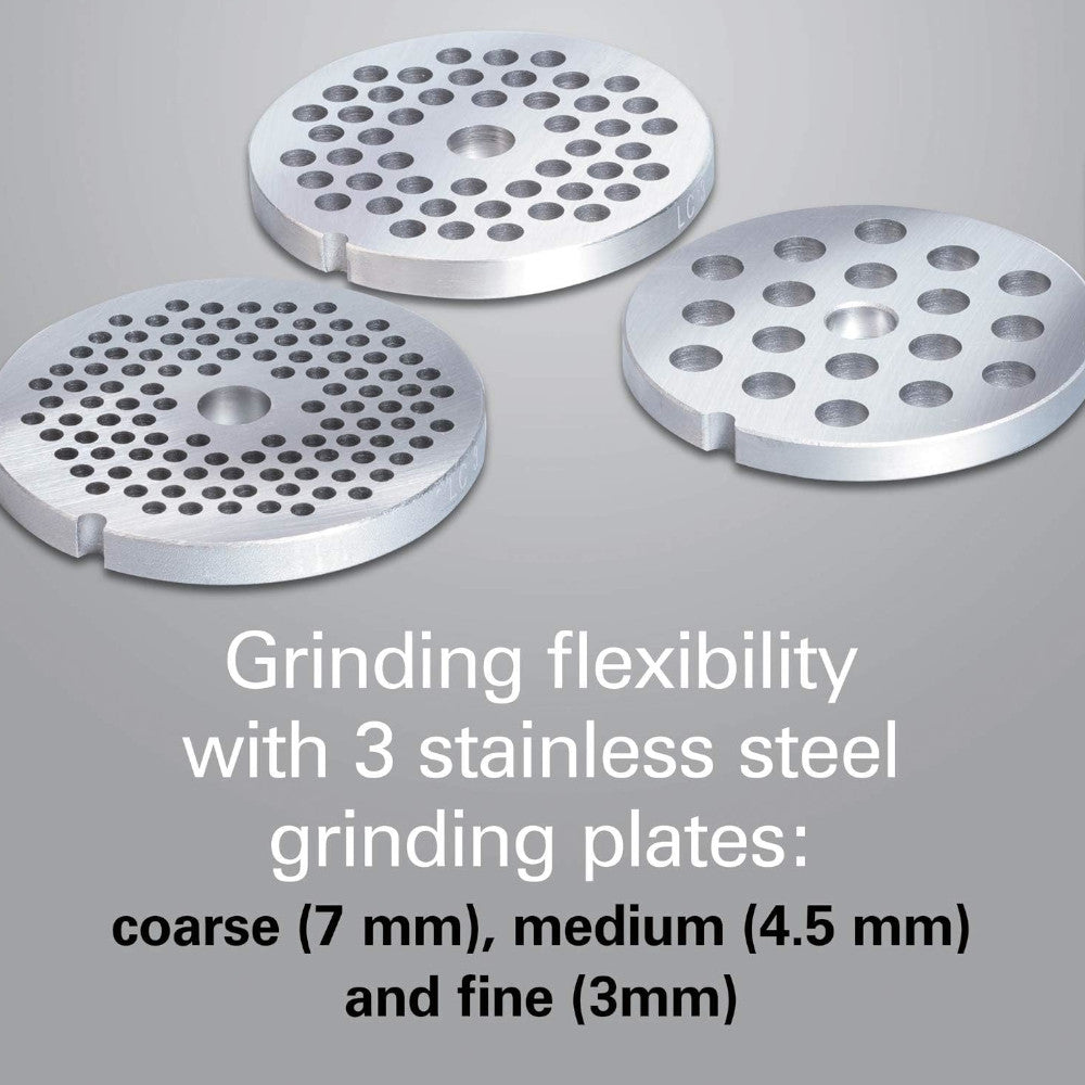 HAMILTON BEACH PROFESSIONAL Stand Mixer All-Metal Meat and Food Grinder Attachment