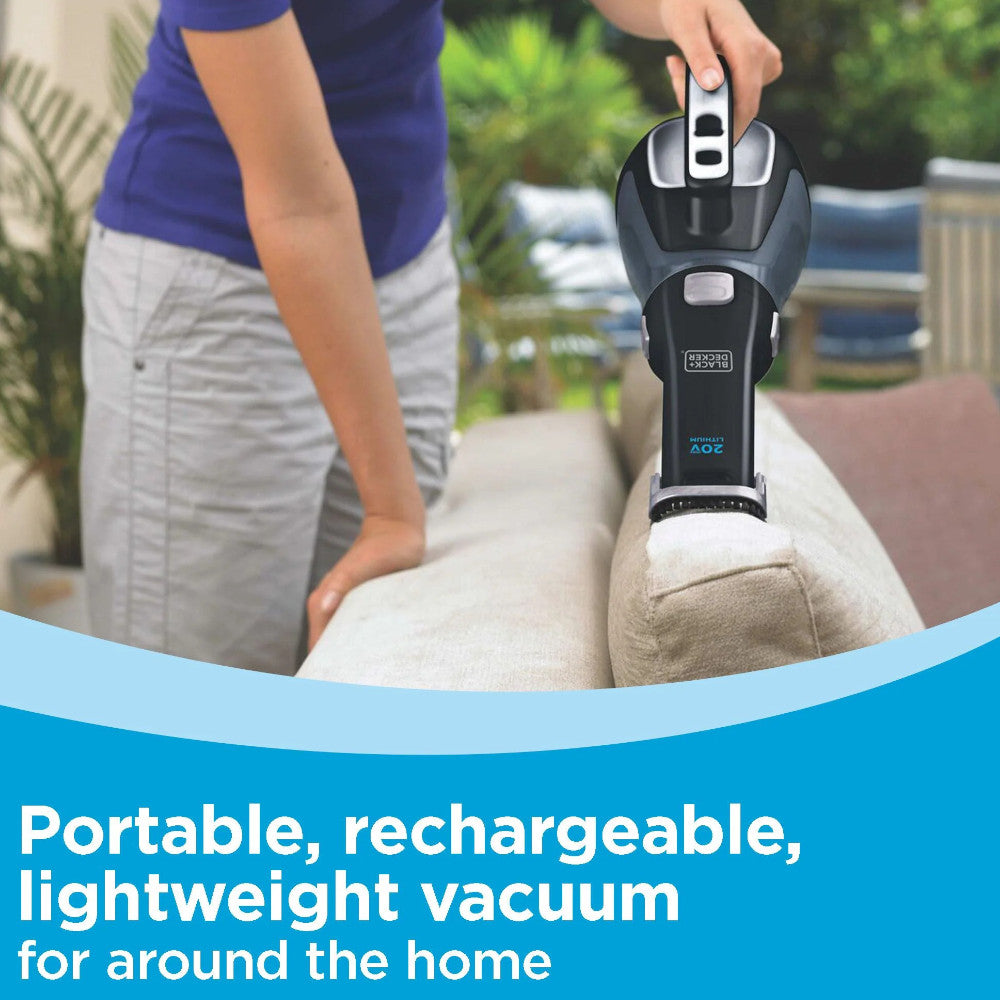 Black+Decker Cordless Dustbuster Vacuum – BDH2000L, 20V