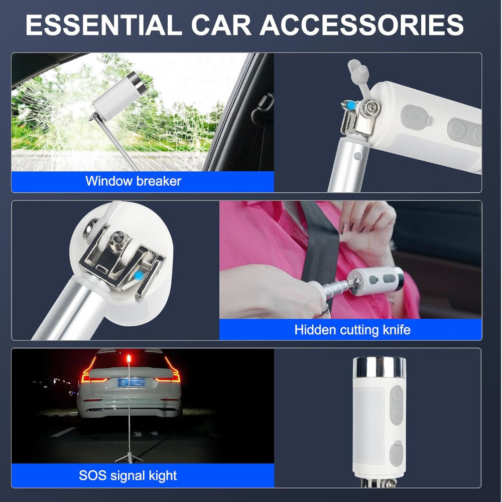 DGO C10 Camping Lantern Rechargeable Window Breaker Light