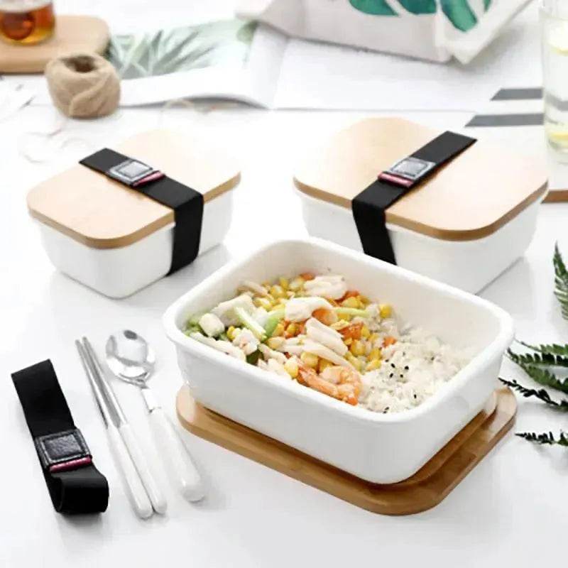 Ceramic Food Storage & Lunch Box with Lid