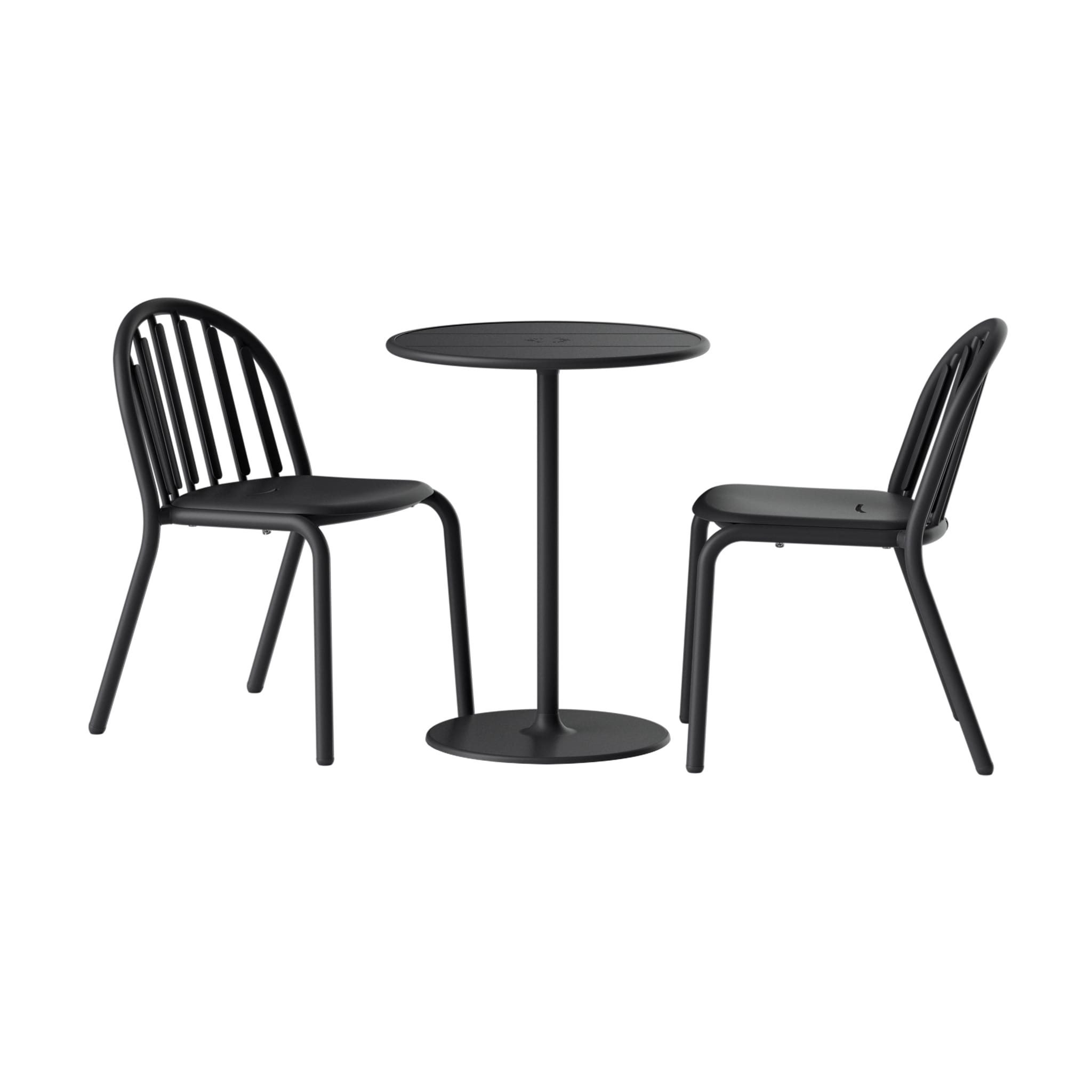 Fred's Bistro Set - 1 Round Table + 2 Chairs