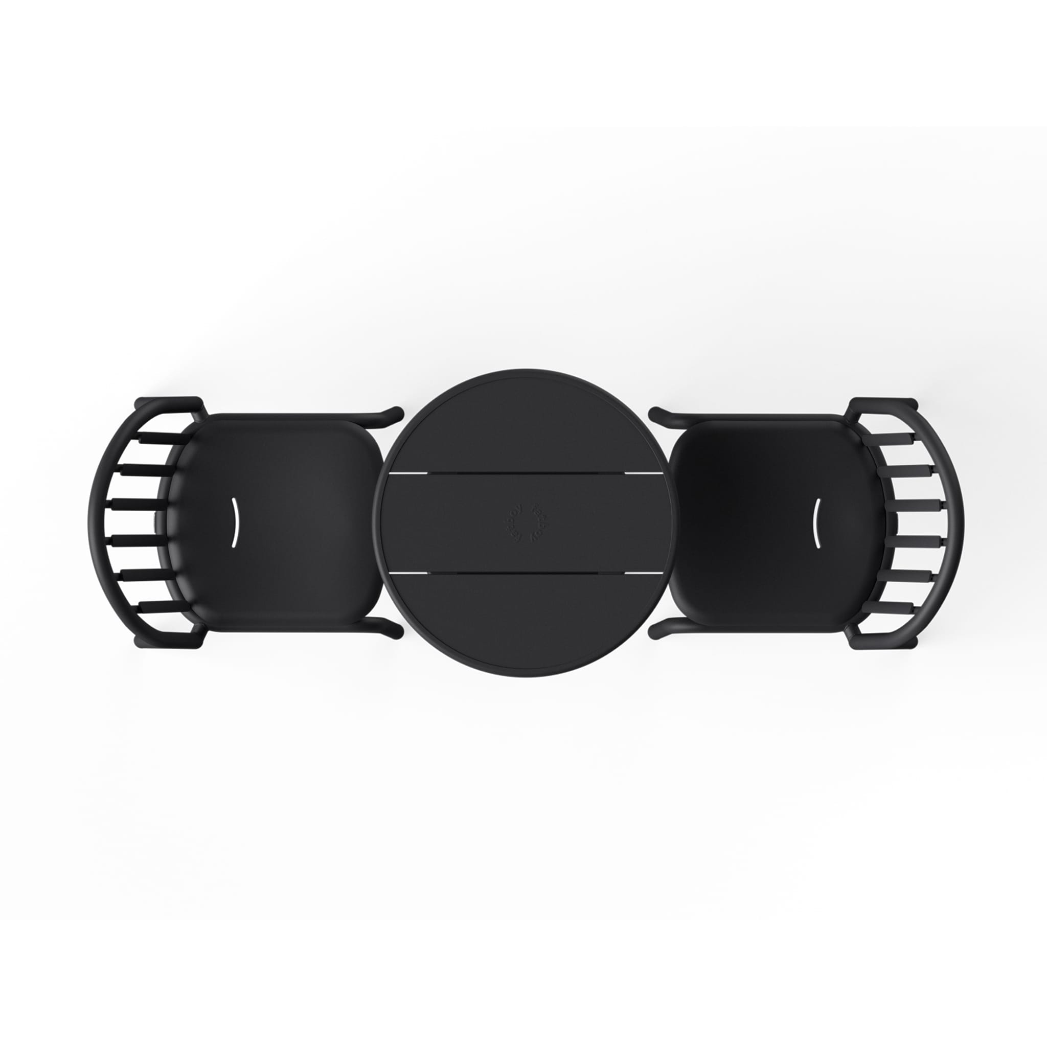 Fred's Bistro Set - 1 Round Table + 2 Chairs