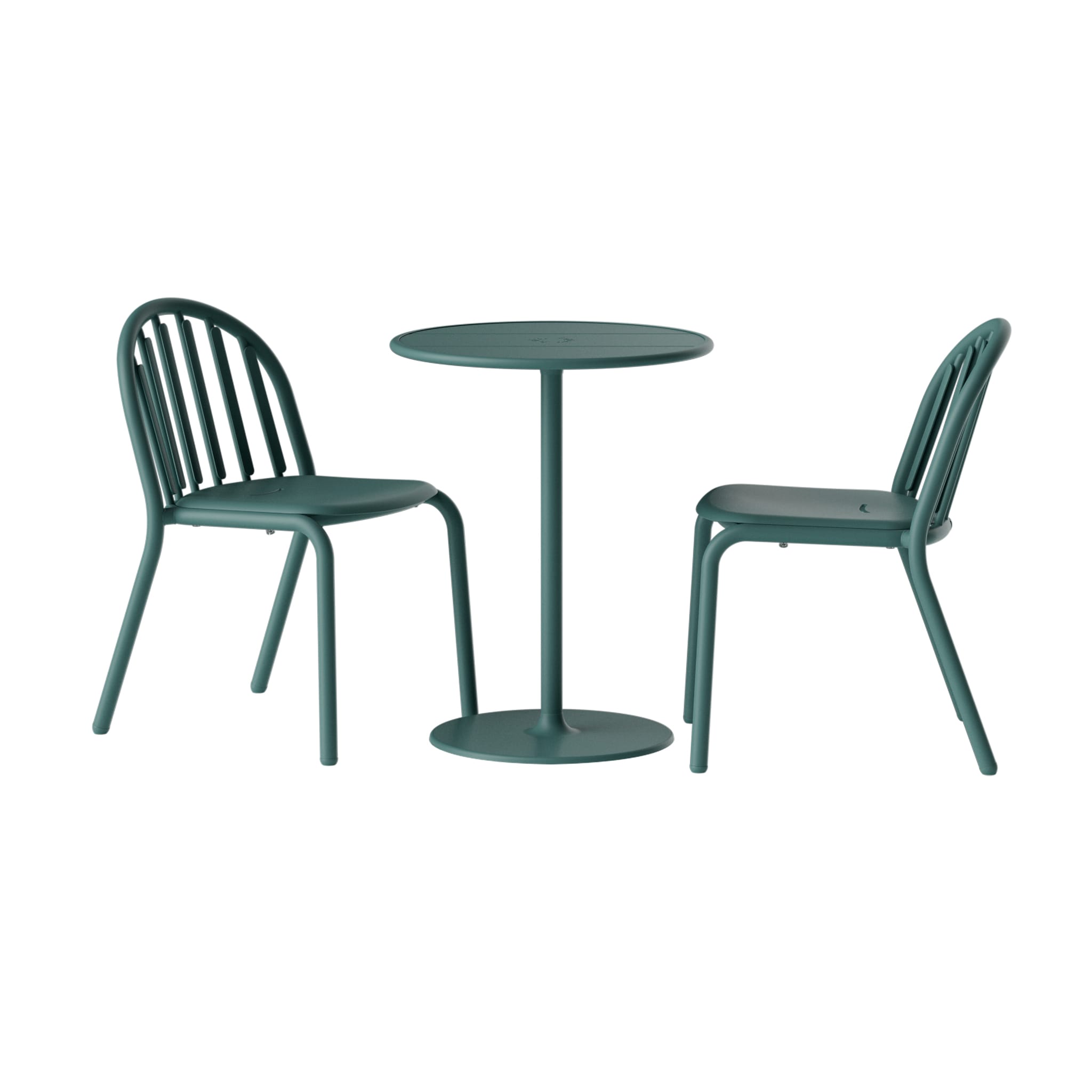 Fred's Bistro Set - 1 Round Table + 2 Chairs