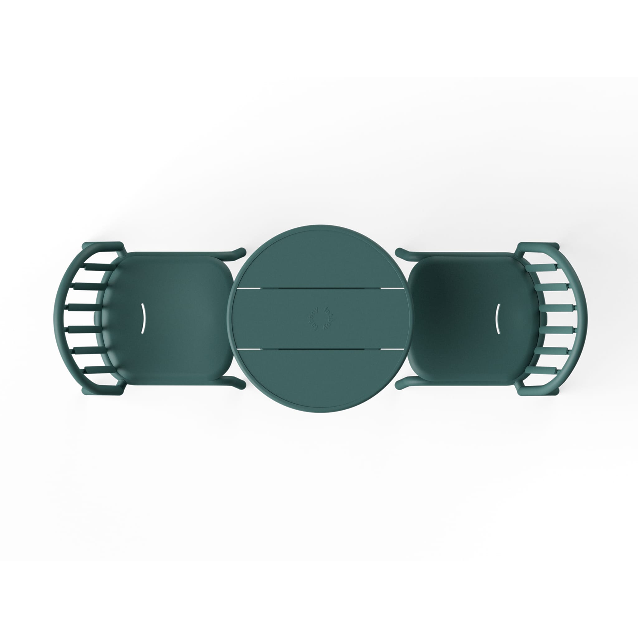 Fred's Bistro Set - 1 Round Table + 2 Chairs