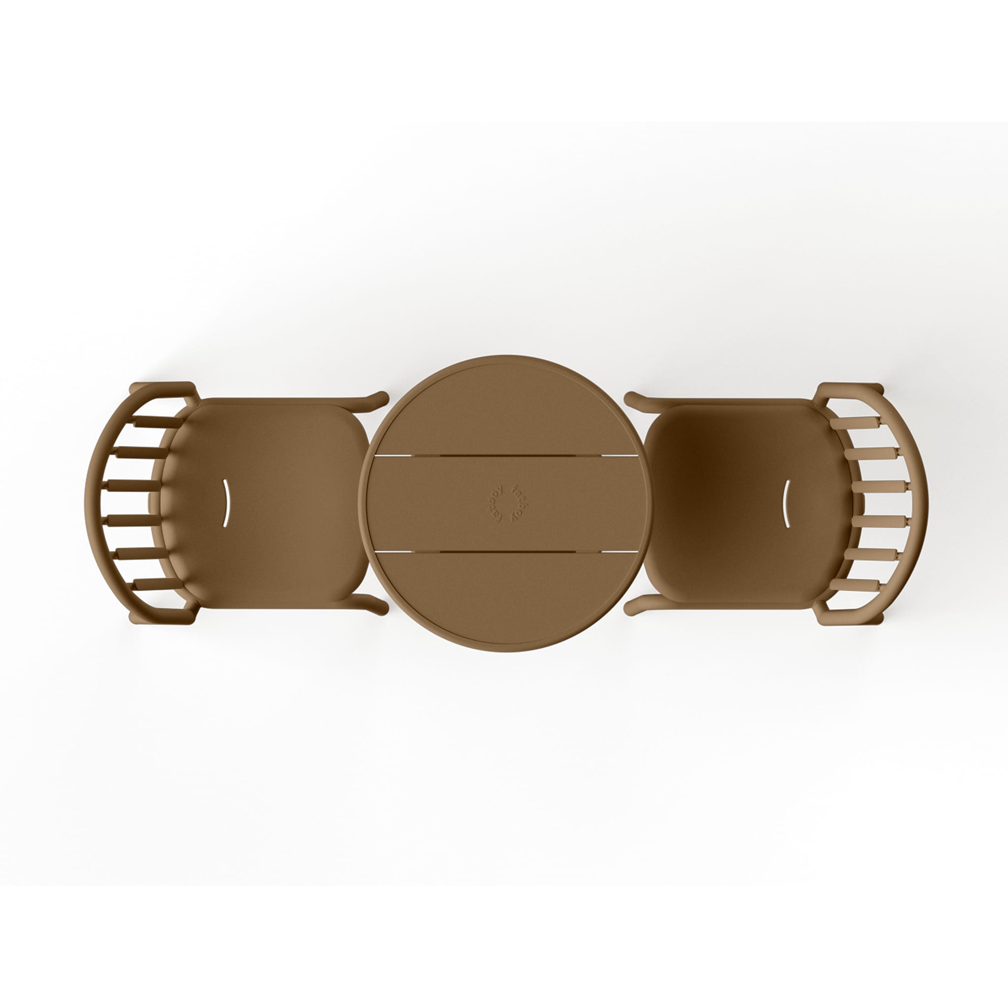 Fred's Bistro Set - 1 Round Table + 2 Chairs