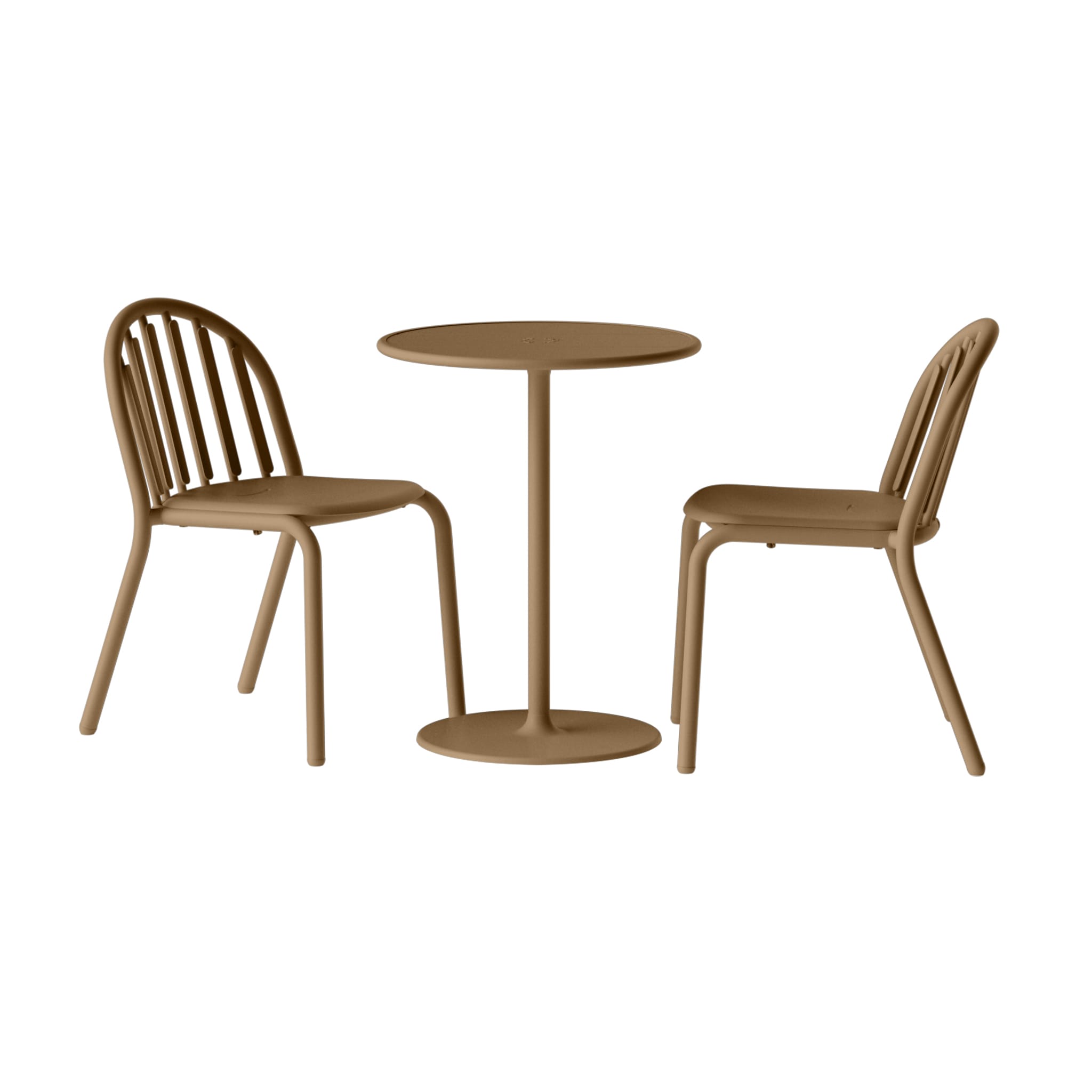 Fred's Bistro Set - 1 Round Table + 2 Chairs
