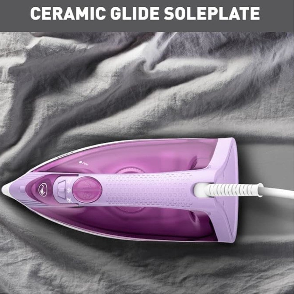 T-FAL FV1955 Steam Essential Plus Ceramic Soleplate Steam Iron- Blemished package with full warranty