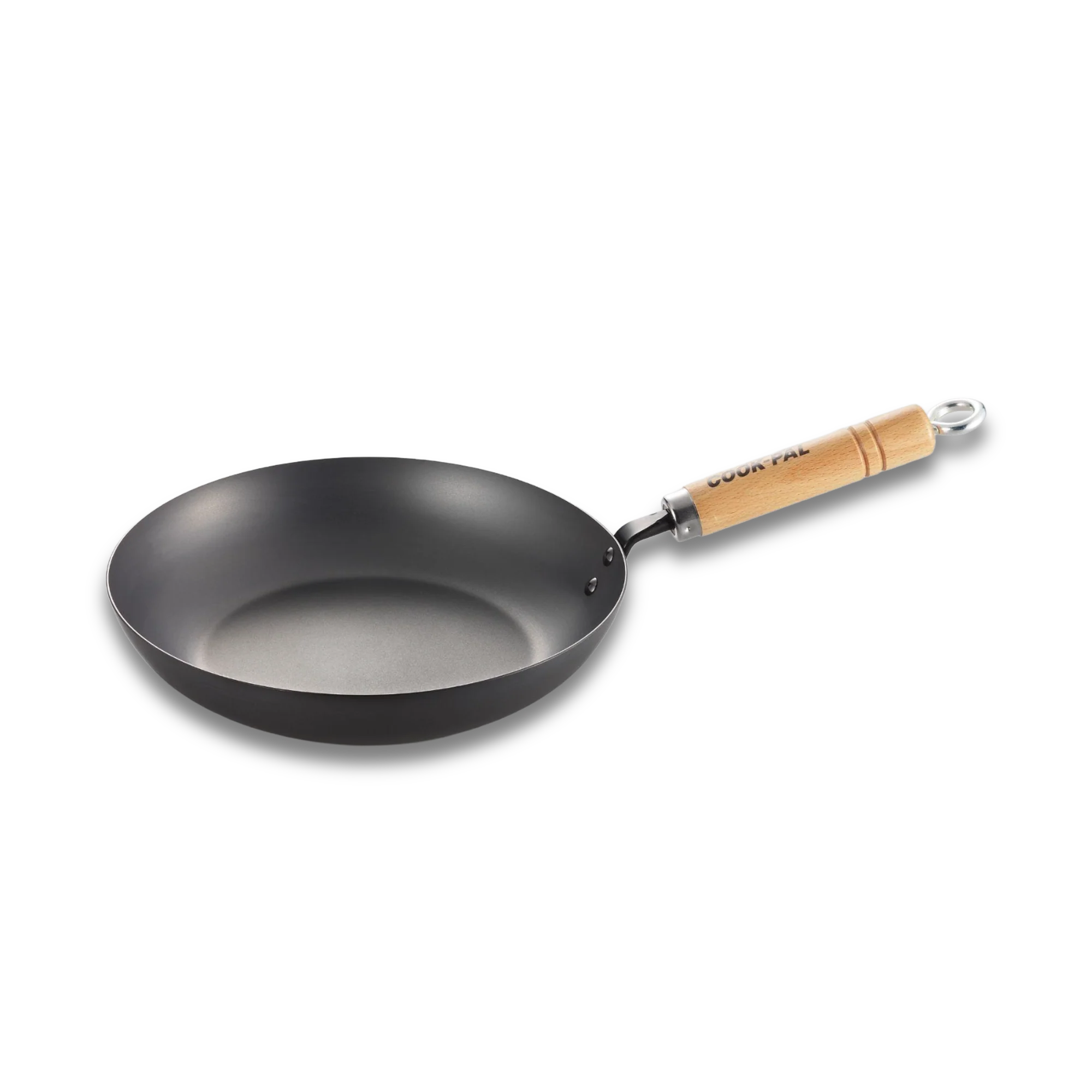 Yoshikawa Cook-Pal Ren Nitrided Carbon Steel Fry Pan 28cm