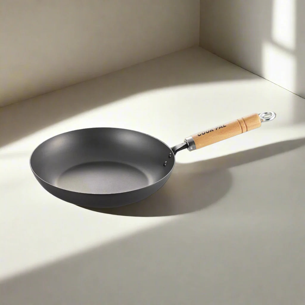Yoshikawa Cook-Pal Ren Nitrided Carbon Steel Fry Pan 28cm