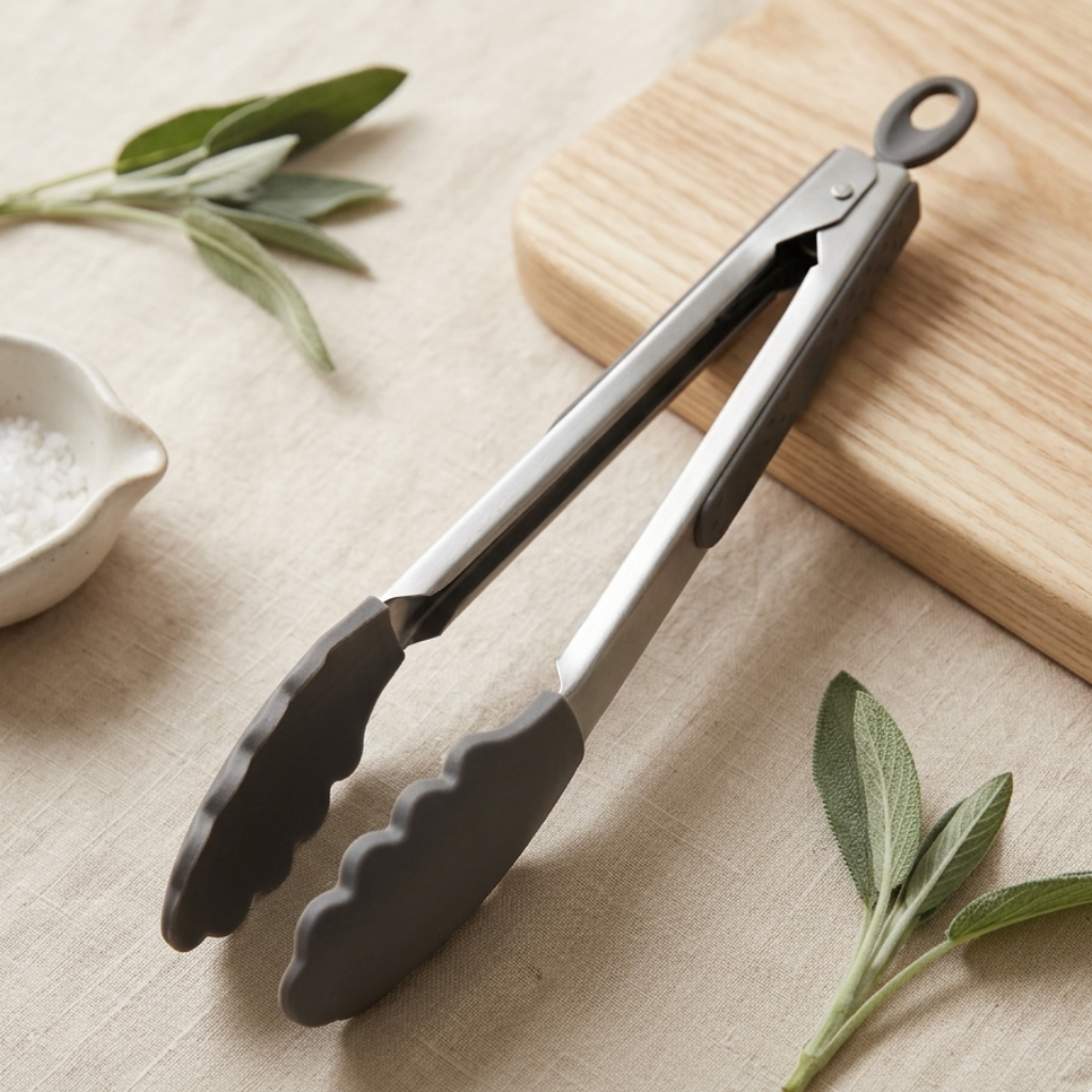 STARFRIT 12in Silicone Tongs - 80308