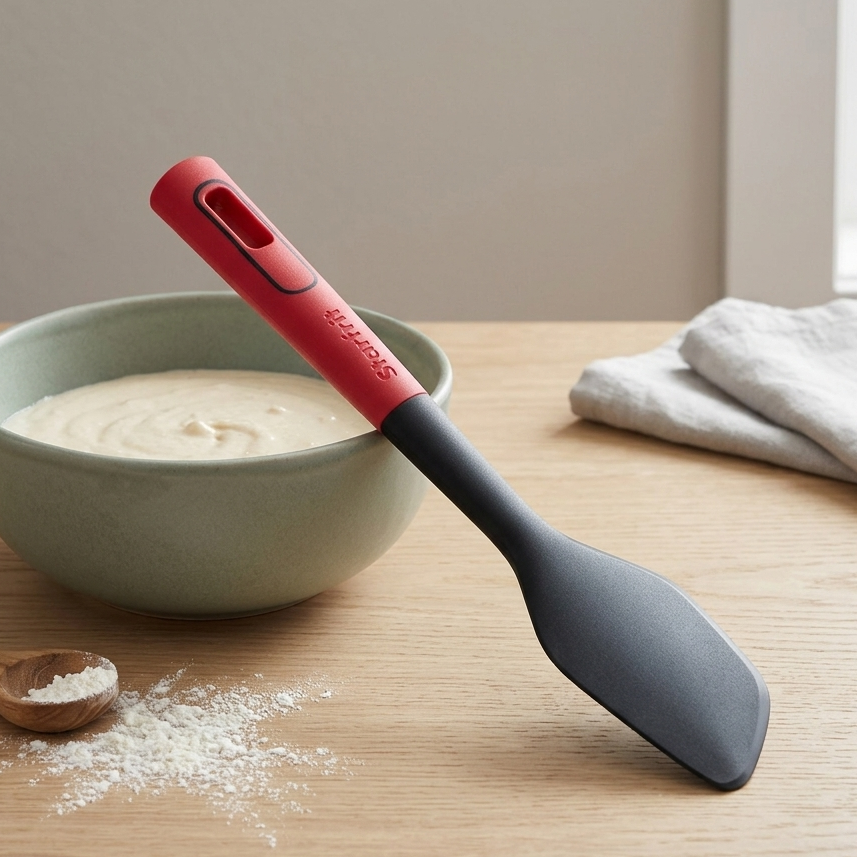 STARFRIT 092814 Silicone Angled Spatula