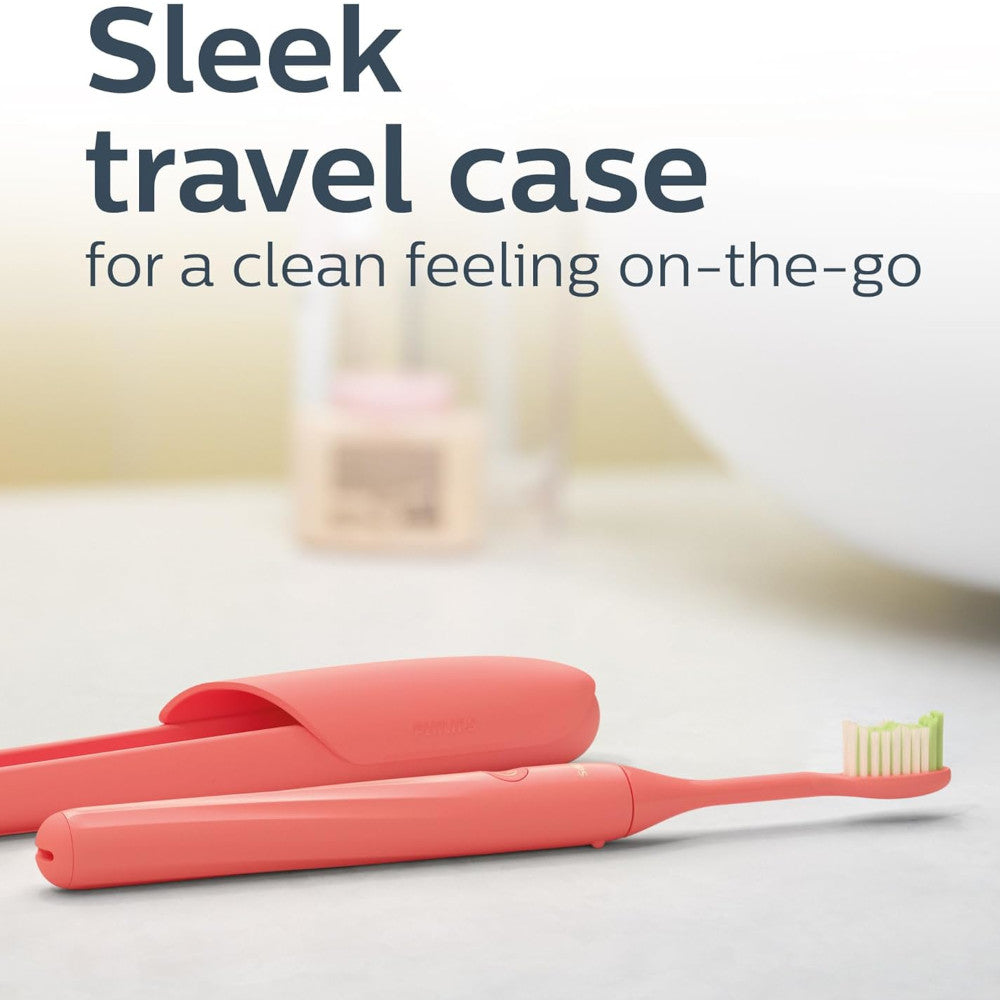 Philips Sonicare One Battery Toothbrush – HY1100/01, Coral