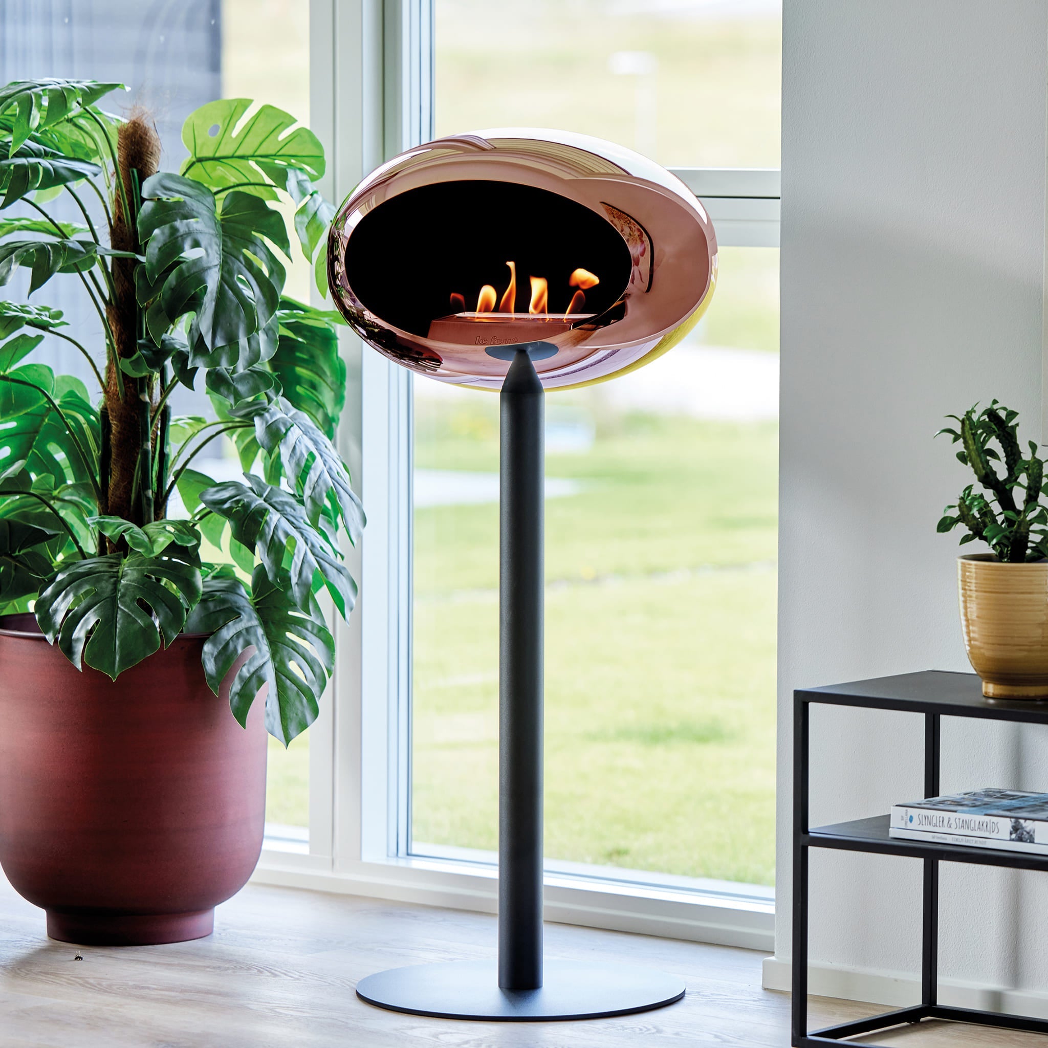 Le Feu Steel High Dome - Chromed Rose Gold