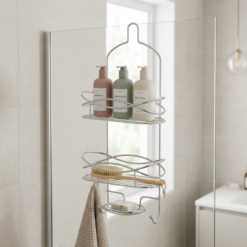 ITY Chrome Shower Caddy - L0891