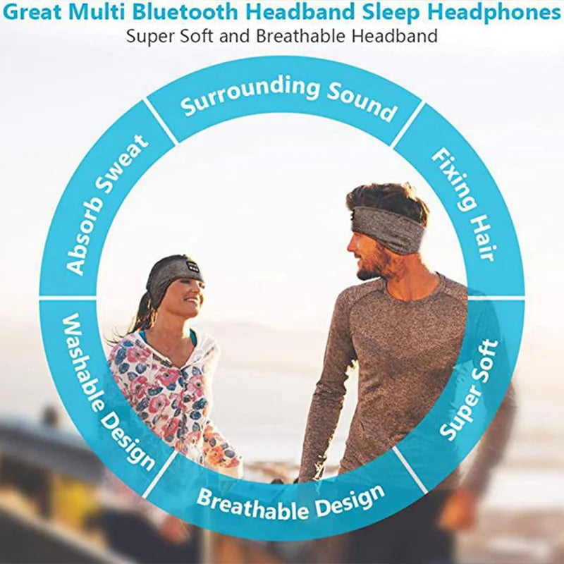 Bluetooth Sleep Headband Headphones