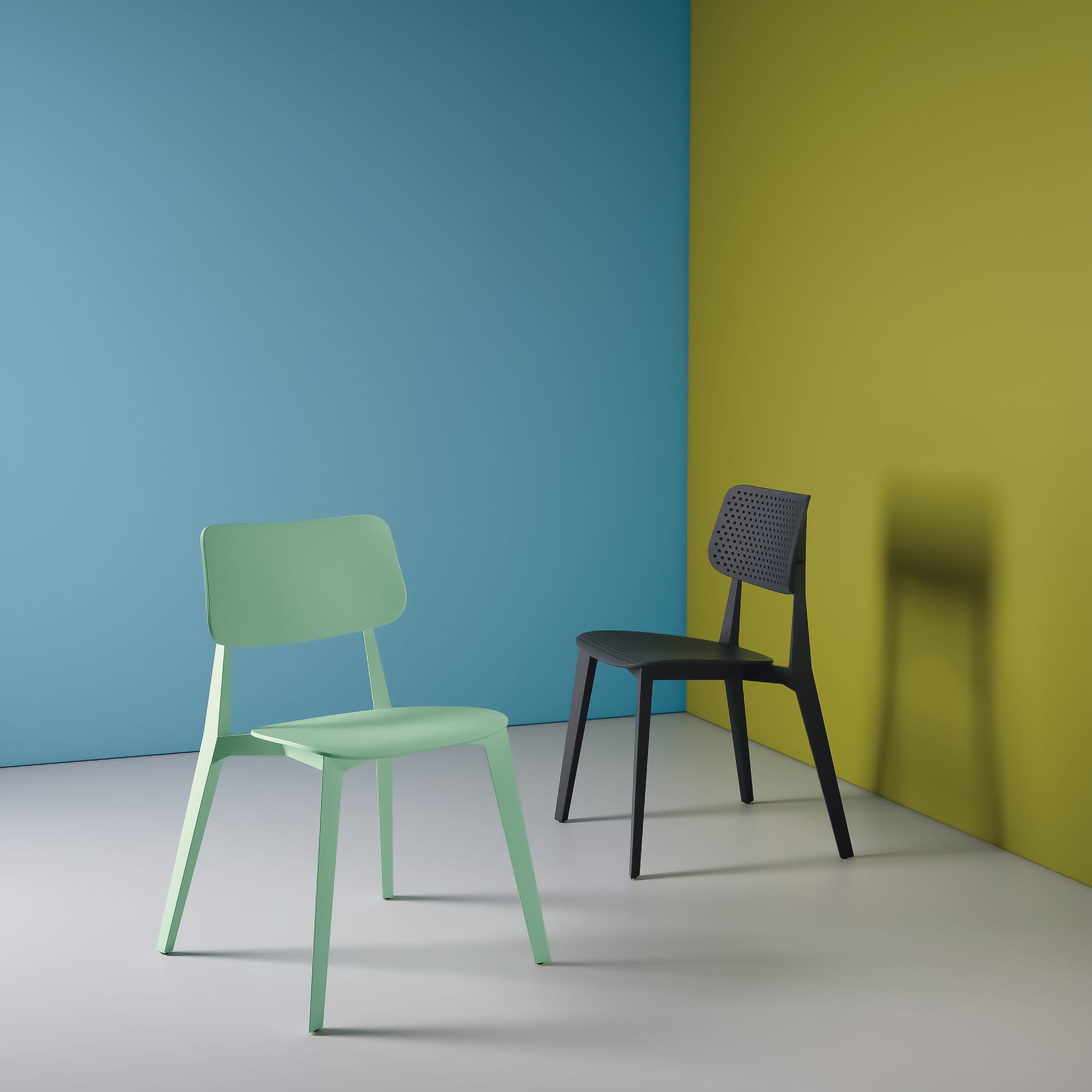 Stellar Perforated Chair - Indoor & Outdoor Use