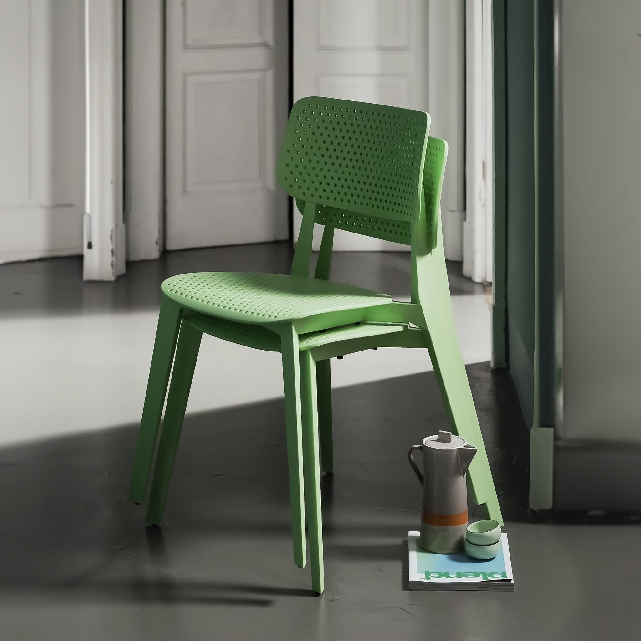 Stellar Perforated Chair - Indoor & Outdoor Use
