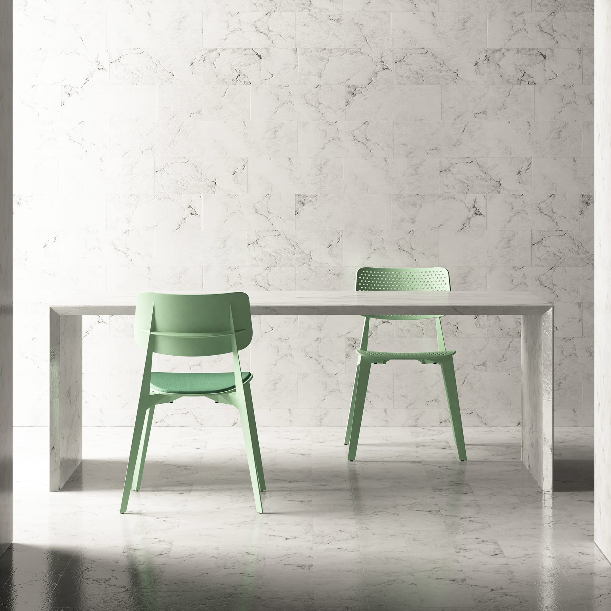 Stellar Perforated Chair - Indoor & Outdoor Use