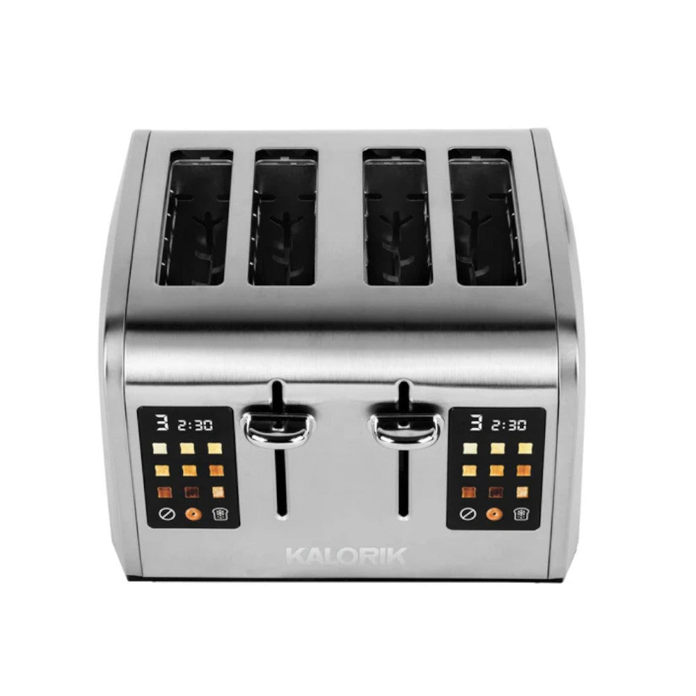 KALORIK TO50913SS 4 Slice Digital Toaster Stainless Steel