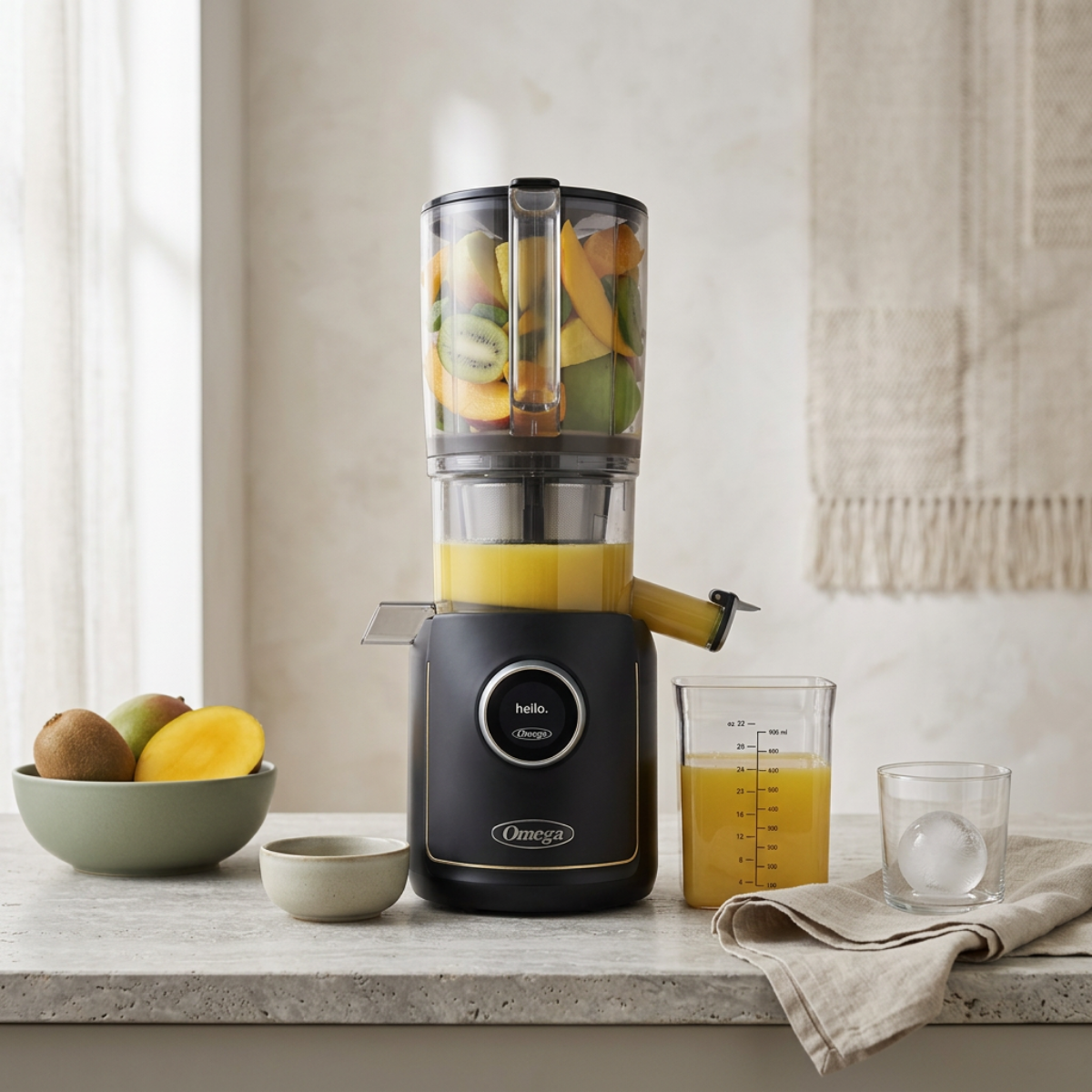 OMEGA OMSMBTBK13 Ultimate Performance Batch Juicer