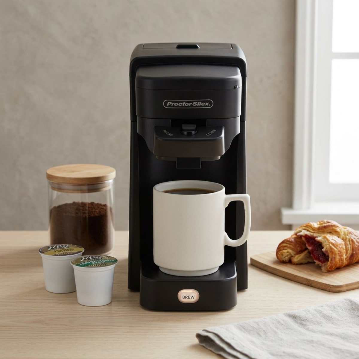 PROCTOR SILEX Single Serve Coffeemaker - 49961C