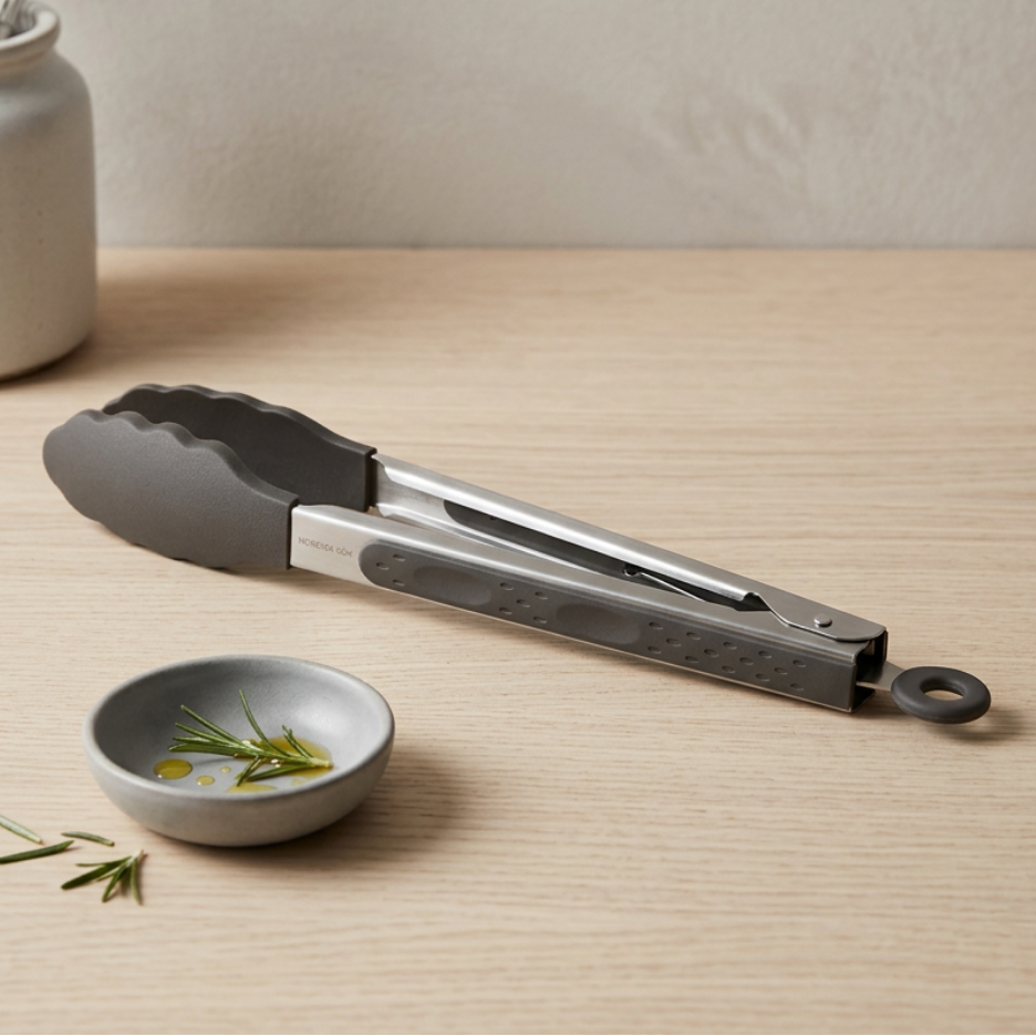 STARFRIT 9in Silicone Tongs - 80307