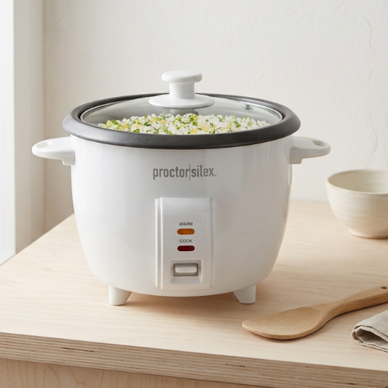 PROCTOR SILEX 37533G 10 cup capacity, rice cooker & food steamer