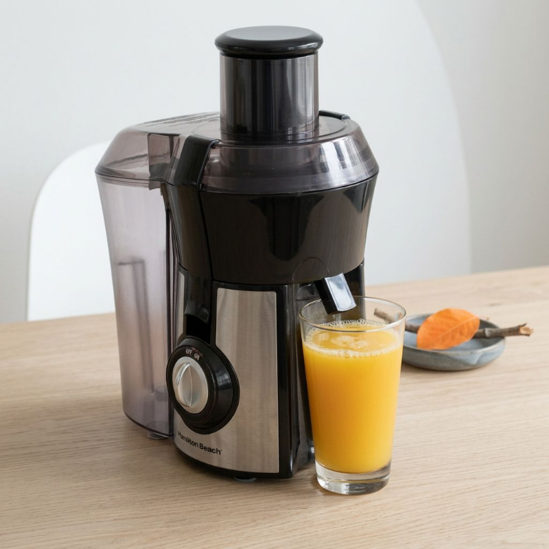 HAMILTON BEACH Stainless Steel 800W Big Mouth Juicer - 67608Z