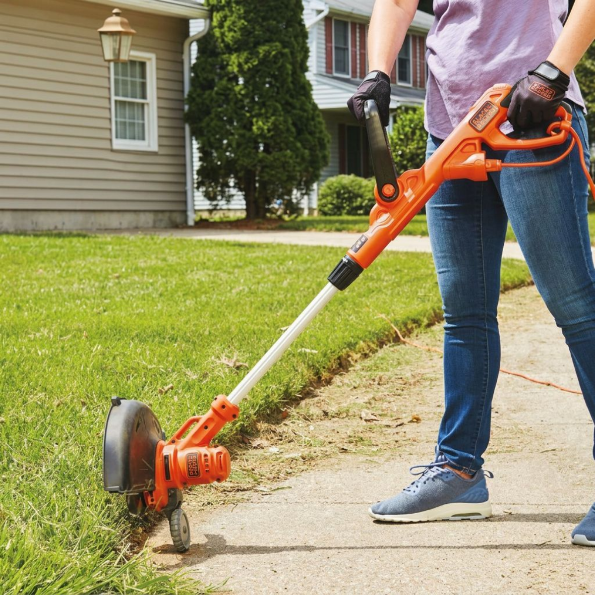 Black+Decker String Trimmer/Edger – BESTA510, 14-Inch Corded