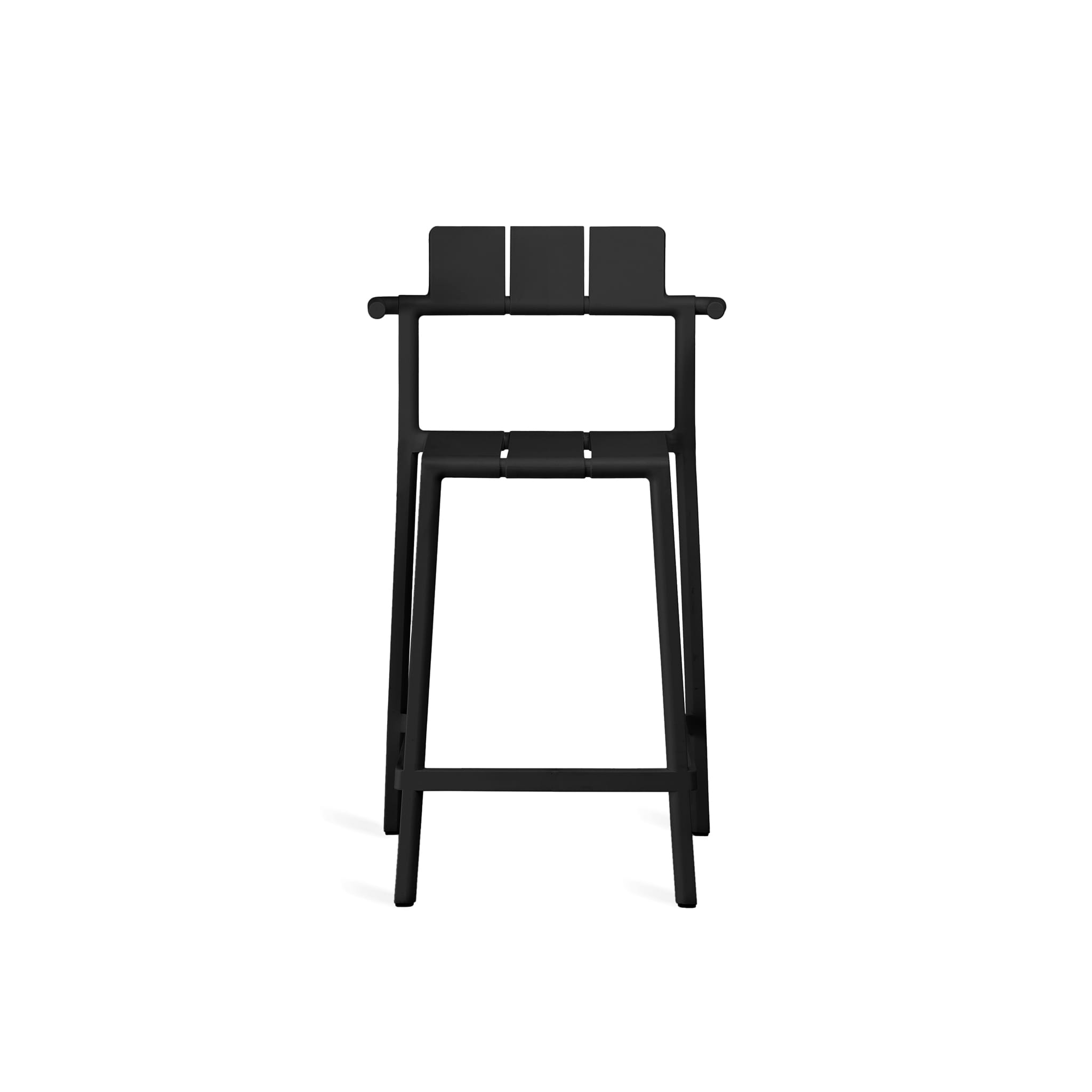 Yard Counter Stool with Arms - Indoor & Outdoor Use