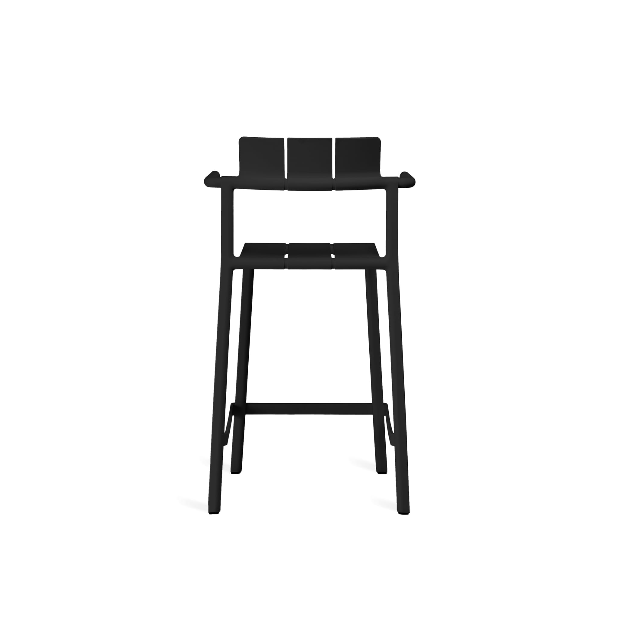 Yard Counter Stool with Arms - Indoor & Outdoor Use
