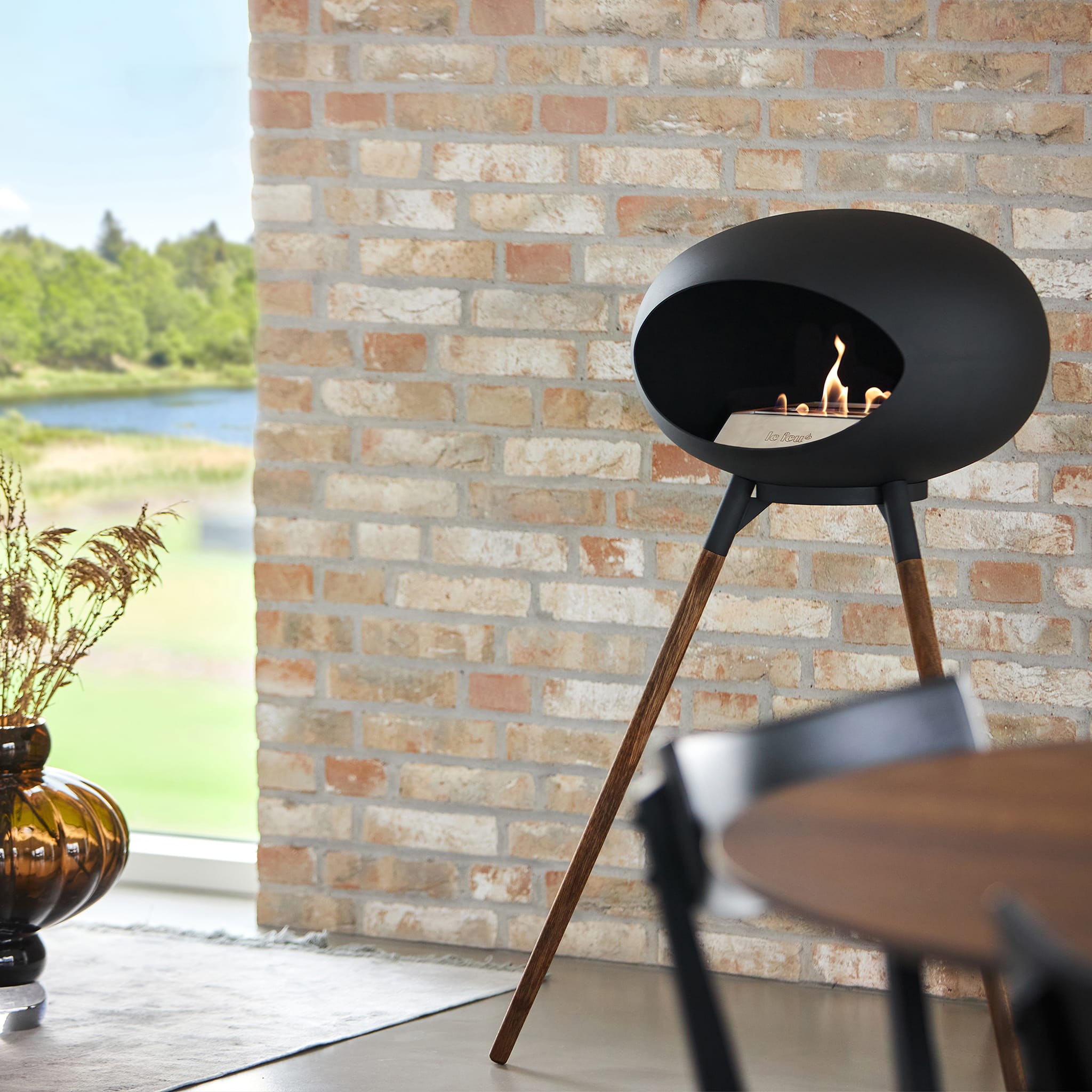 Le Feu Ground High Dome - Black