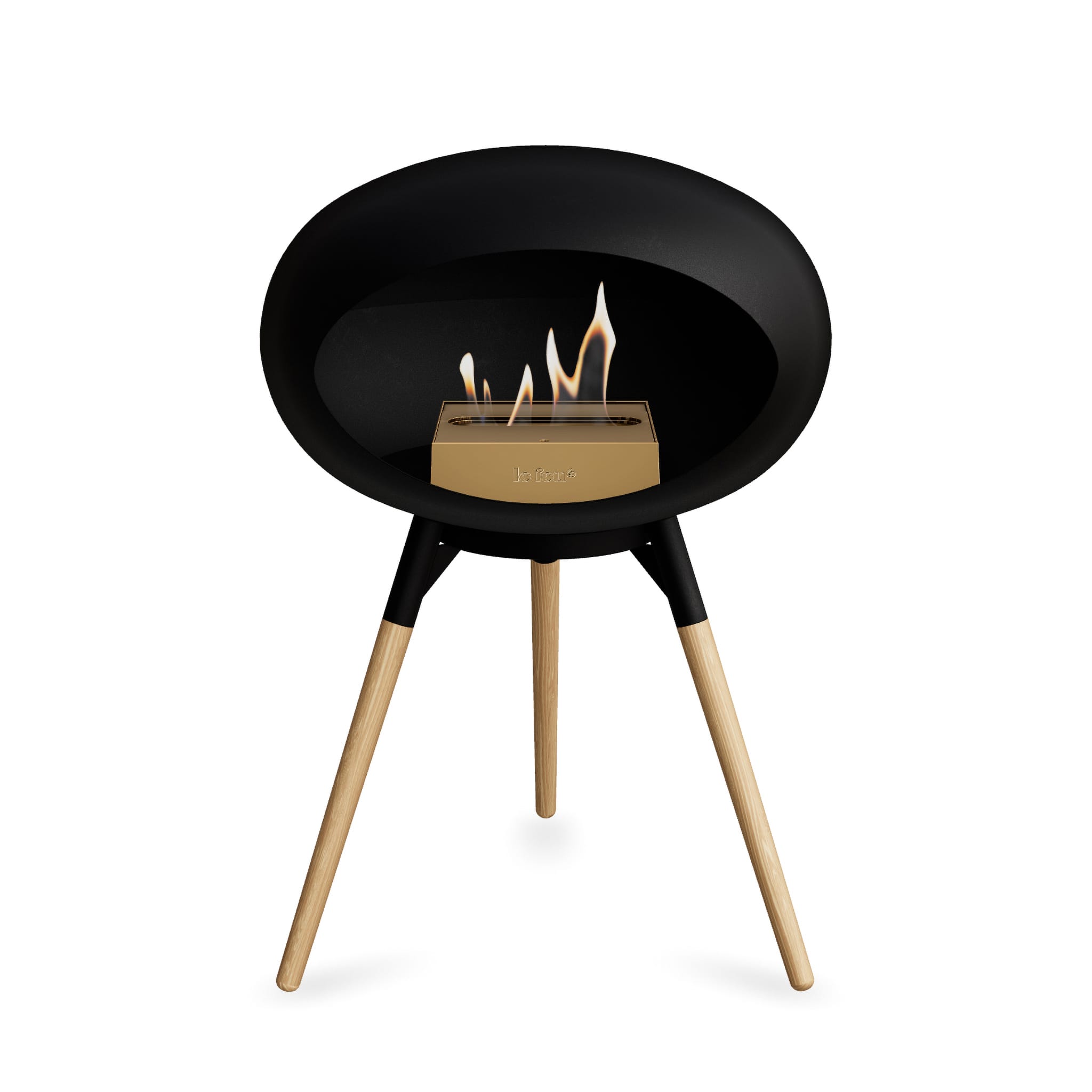 Le Feu Ground Low Dome - Black