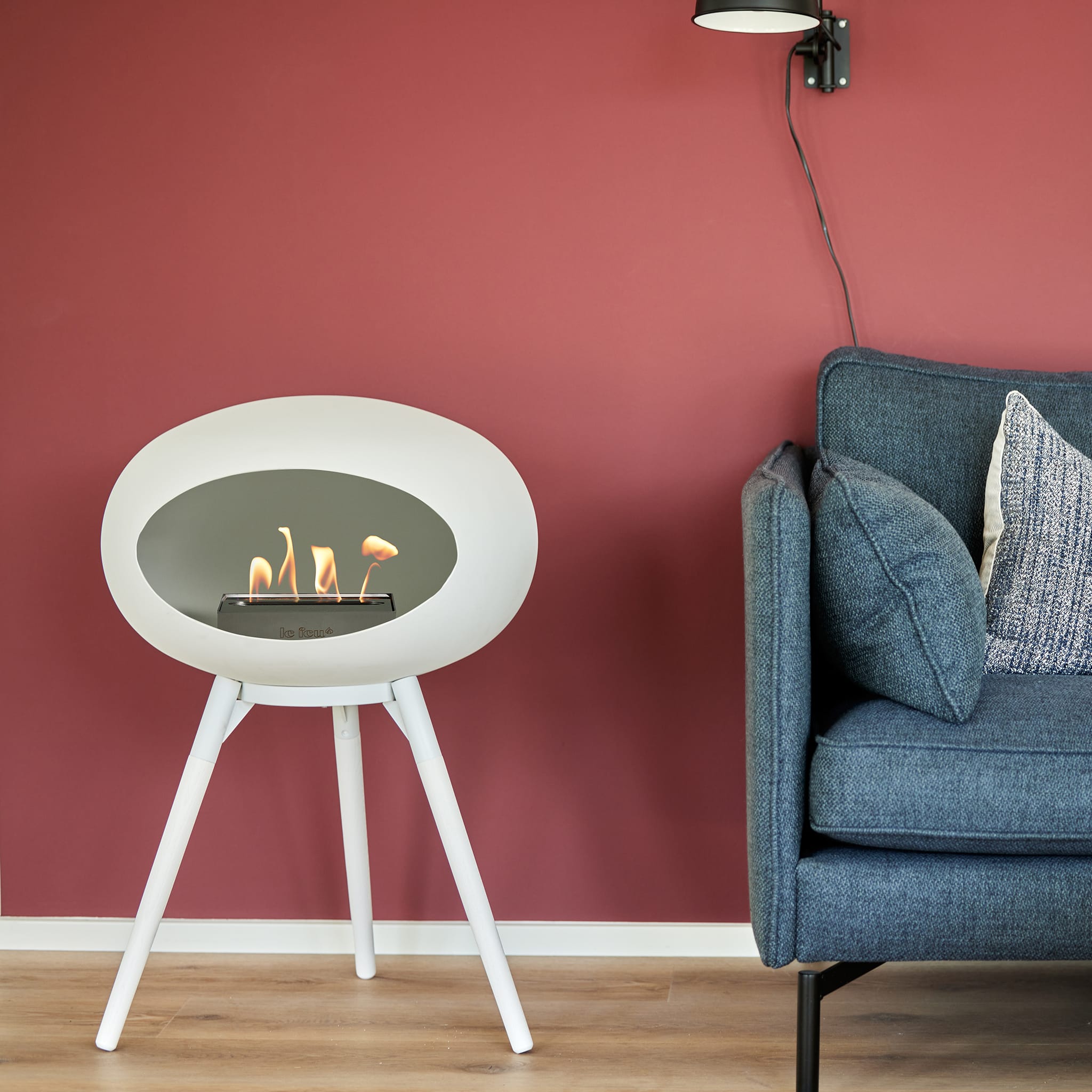 Le Feu Ground Low Dome - White