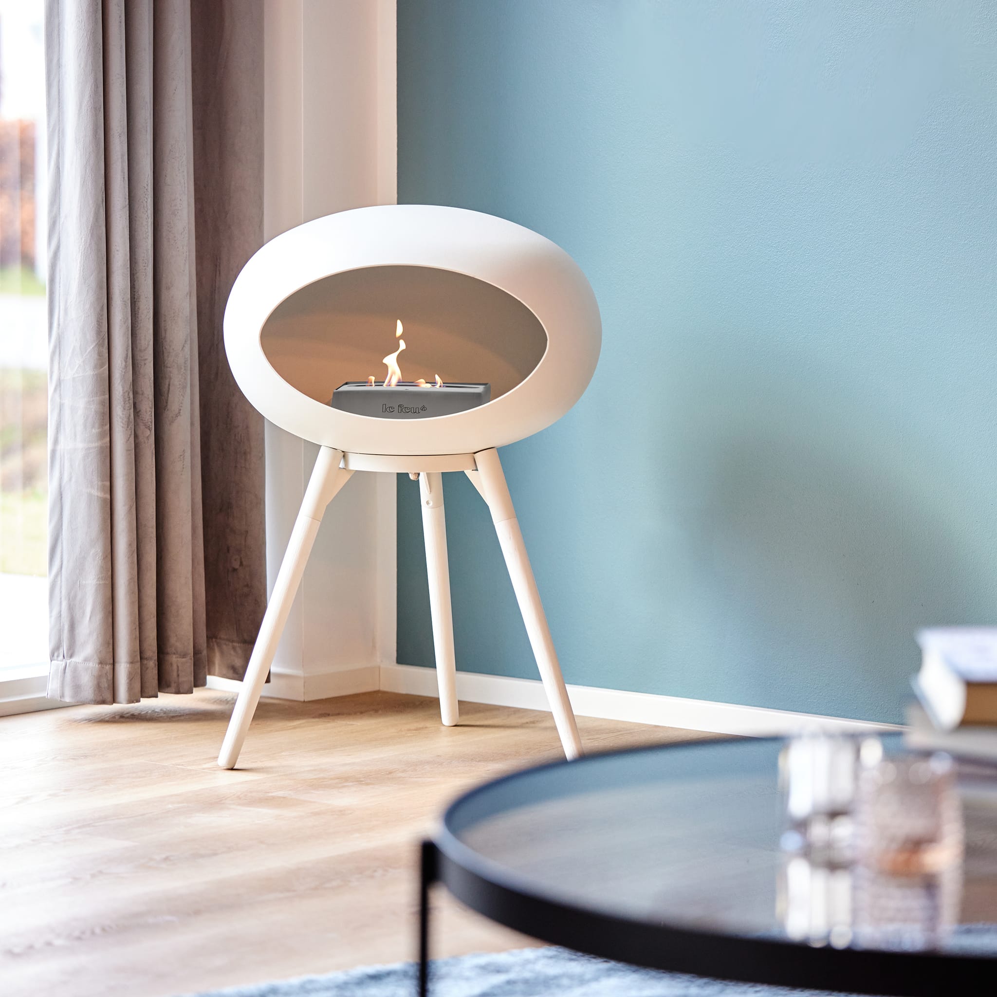 Le Feu Ground Low Dome - White