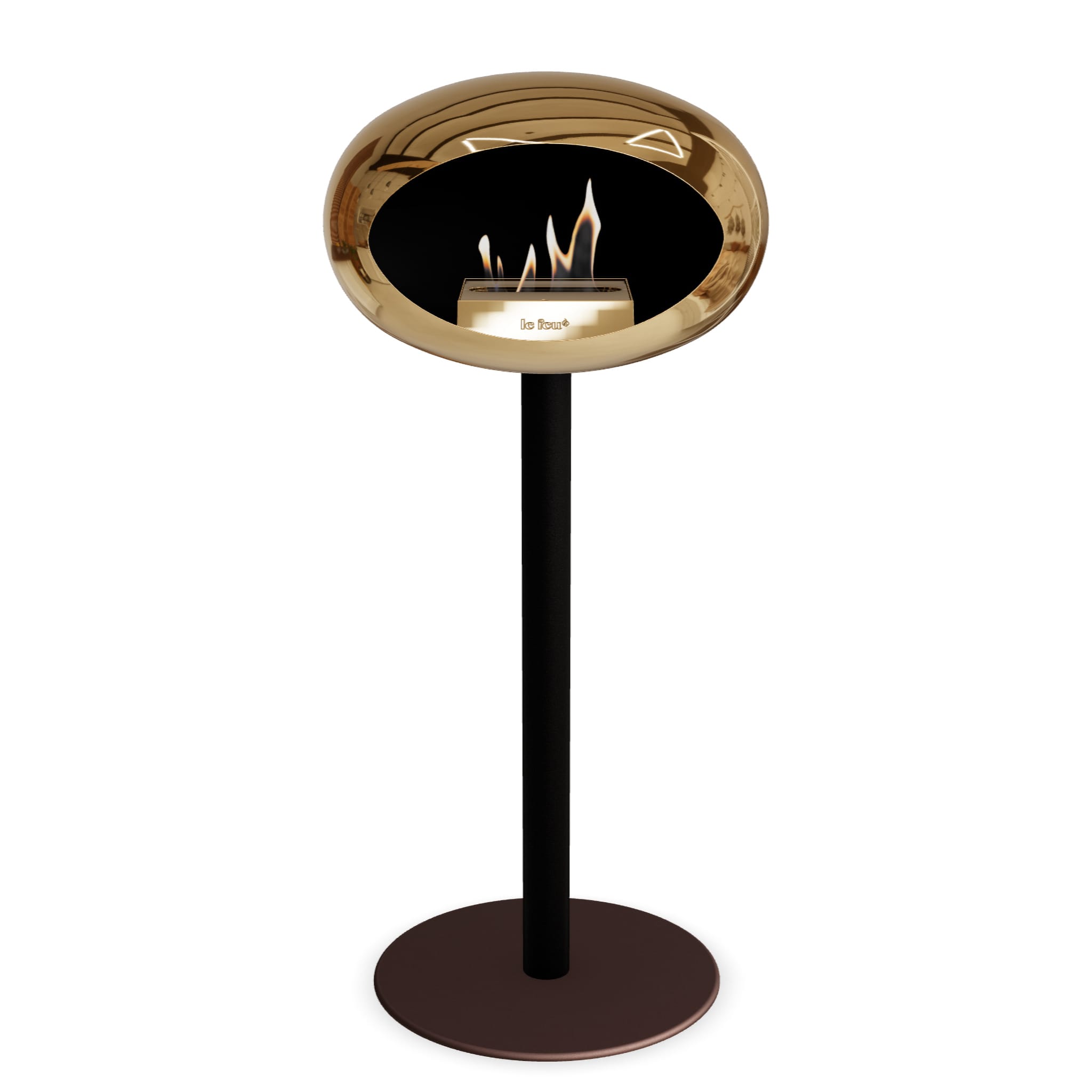 Le Feu Steel High Dome - Chromed Rose Gold