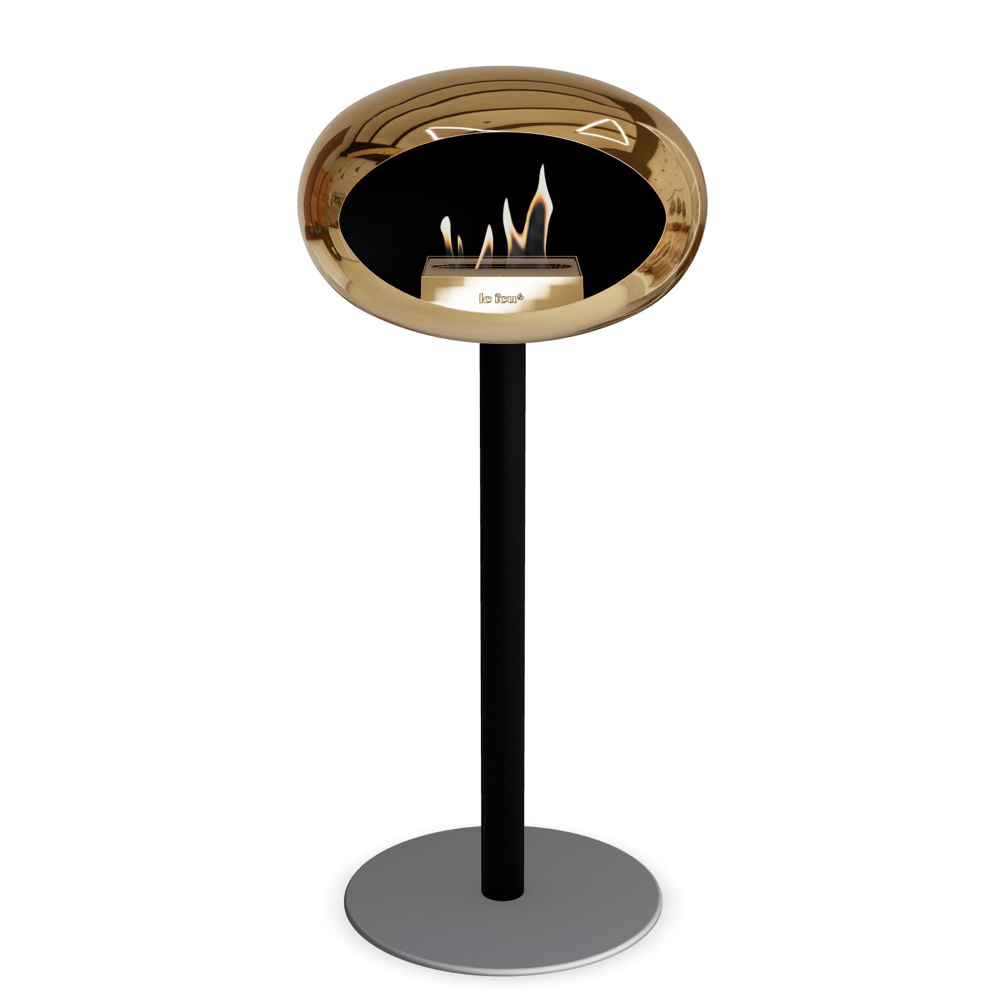 Le Feu Steel High Dome - Chromed Rose Gold