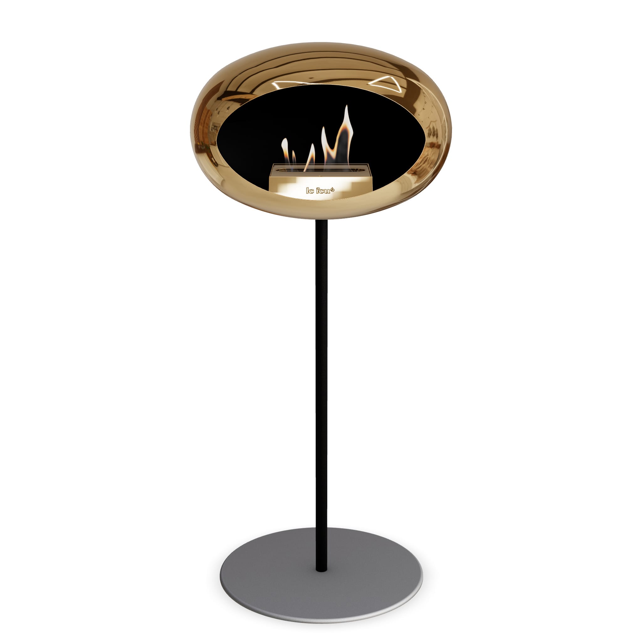 Le Feu Steel High Dome - Chromed Rose Gold