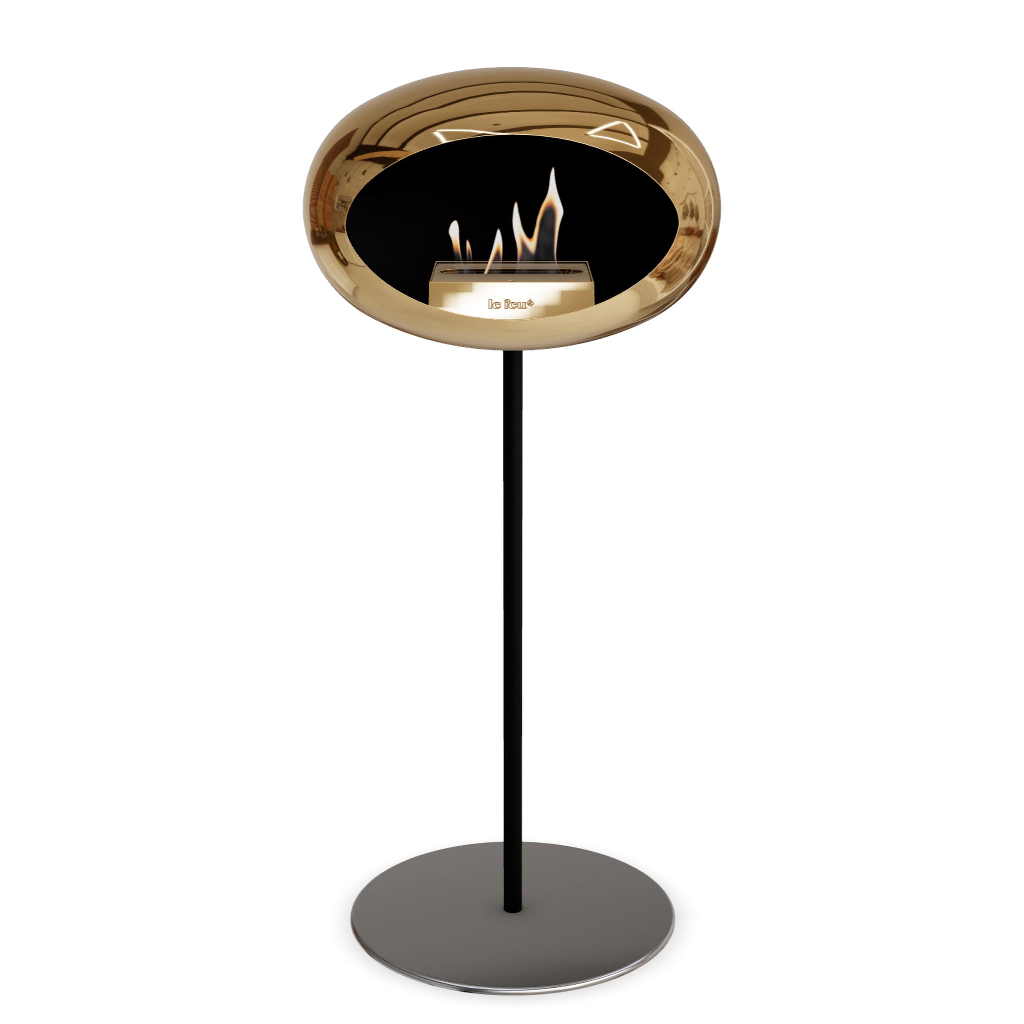 Le Feu Steel High Dome - Chromed Rose Gold