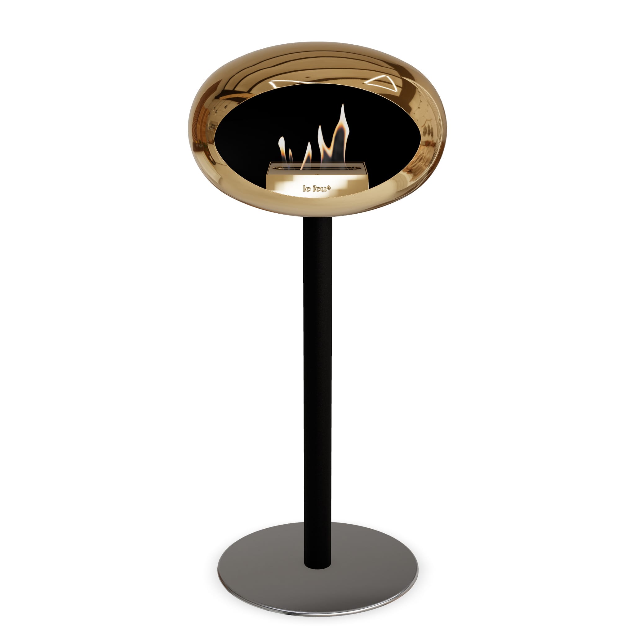 Le Feu Steel High Dome - Chromed Rose Gold