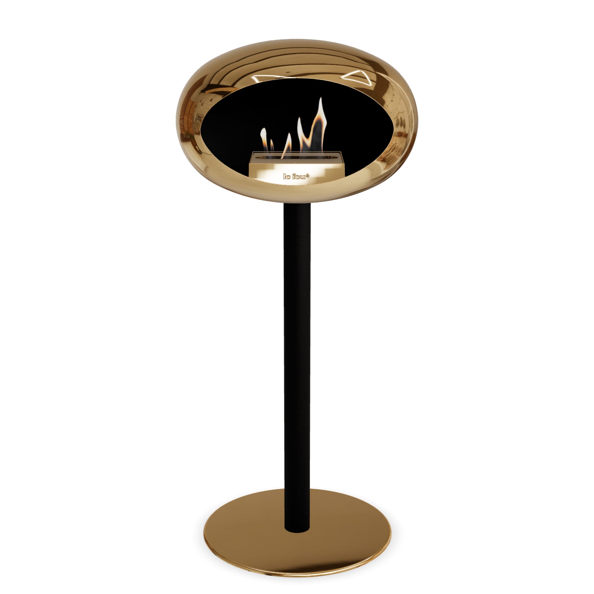 Le Feu Steel High Dome - Chromed Rose Gold