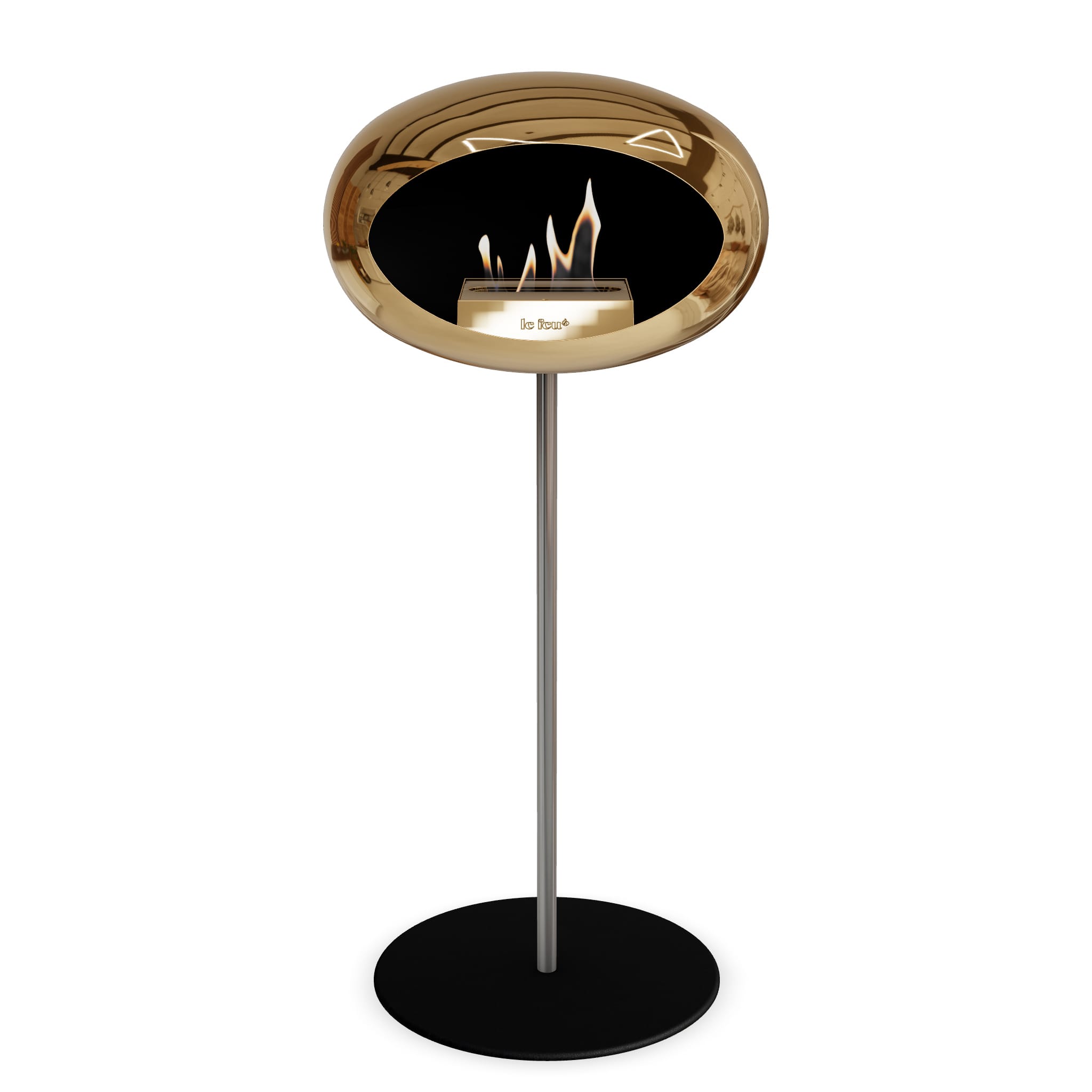 Le Feu Steel High Dome - Chromed Rose Gold