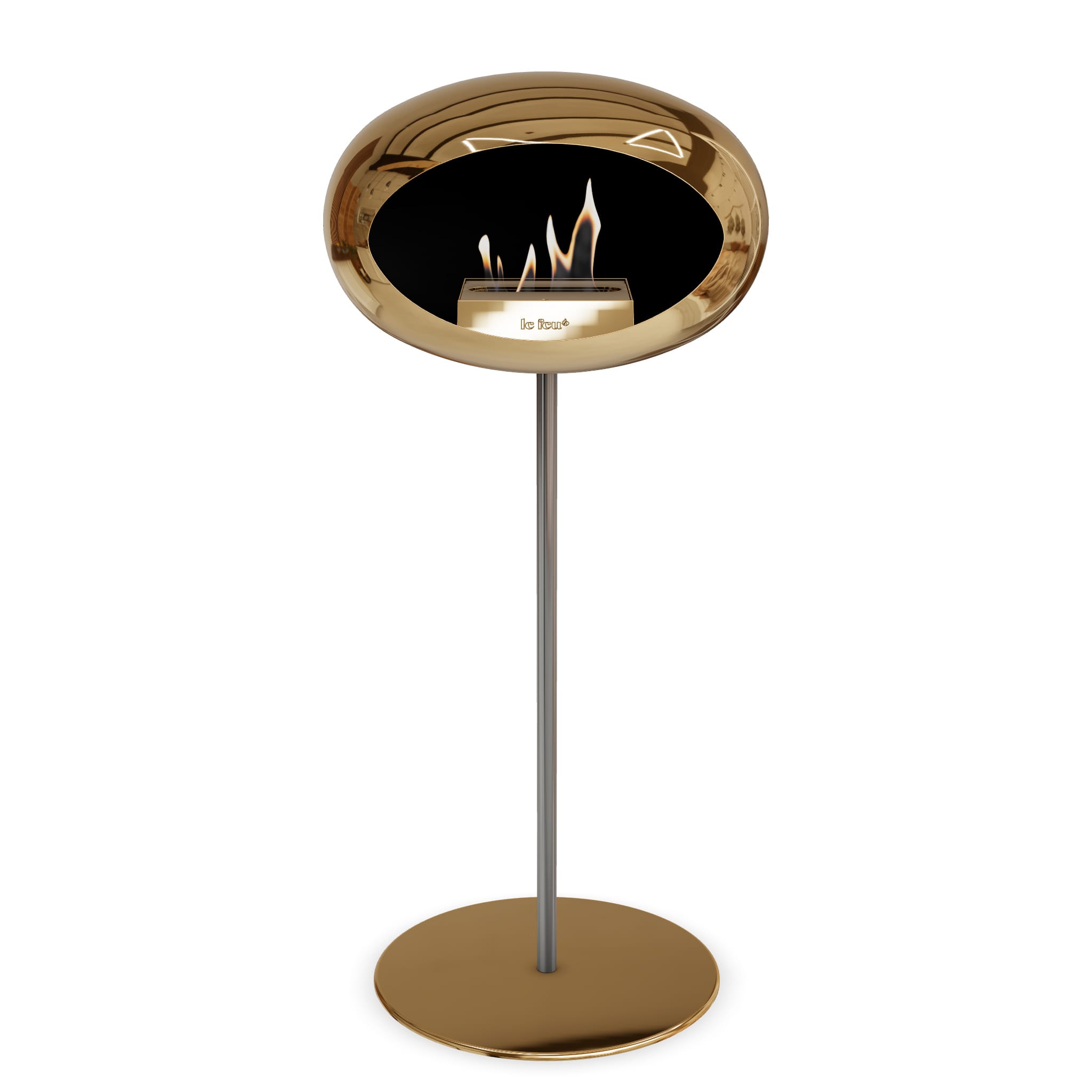 Le Feu Steel High Dome - Chromed Rose Gold