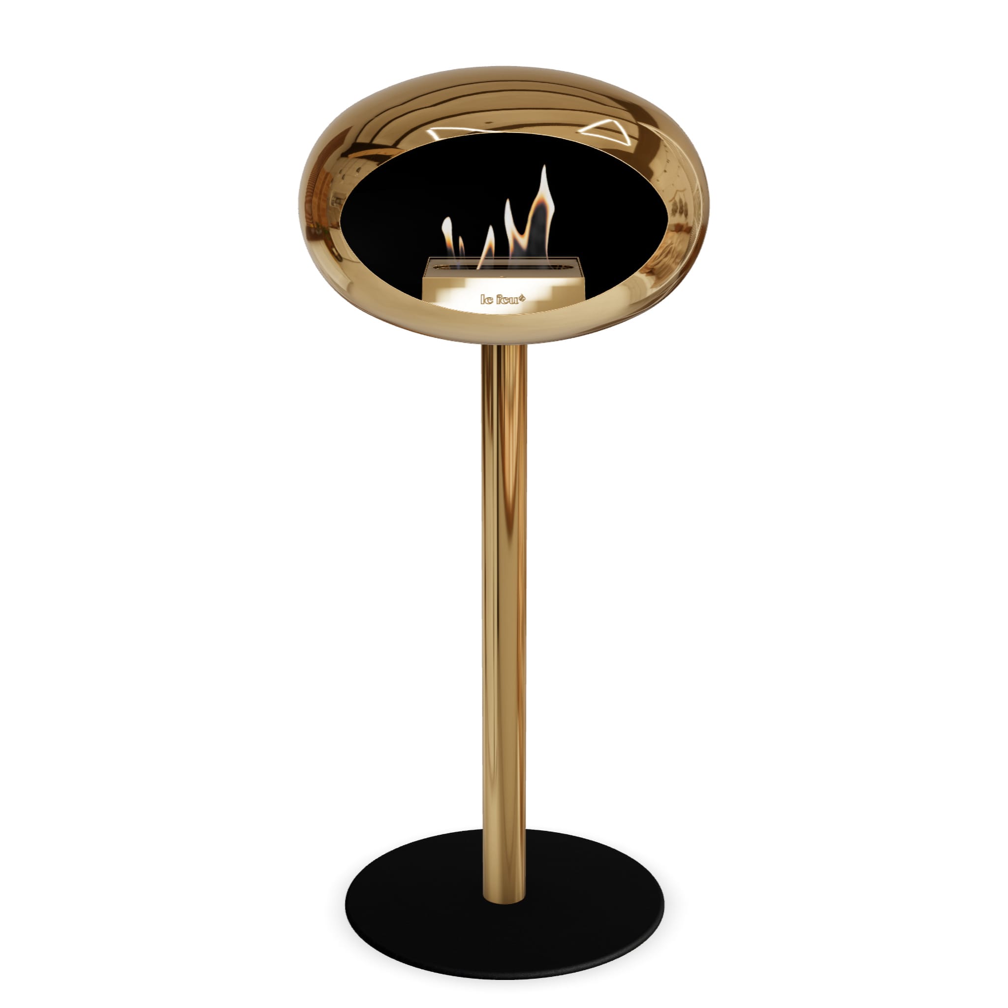 Le Feu Steel High Dome - Chromed Rose Gold