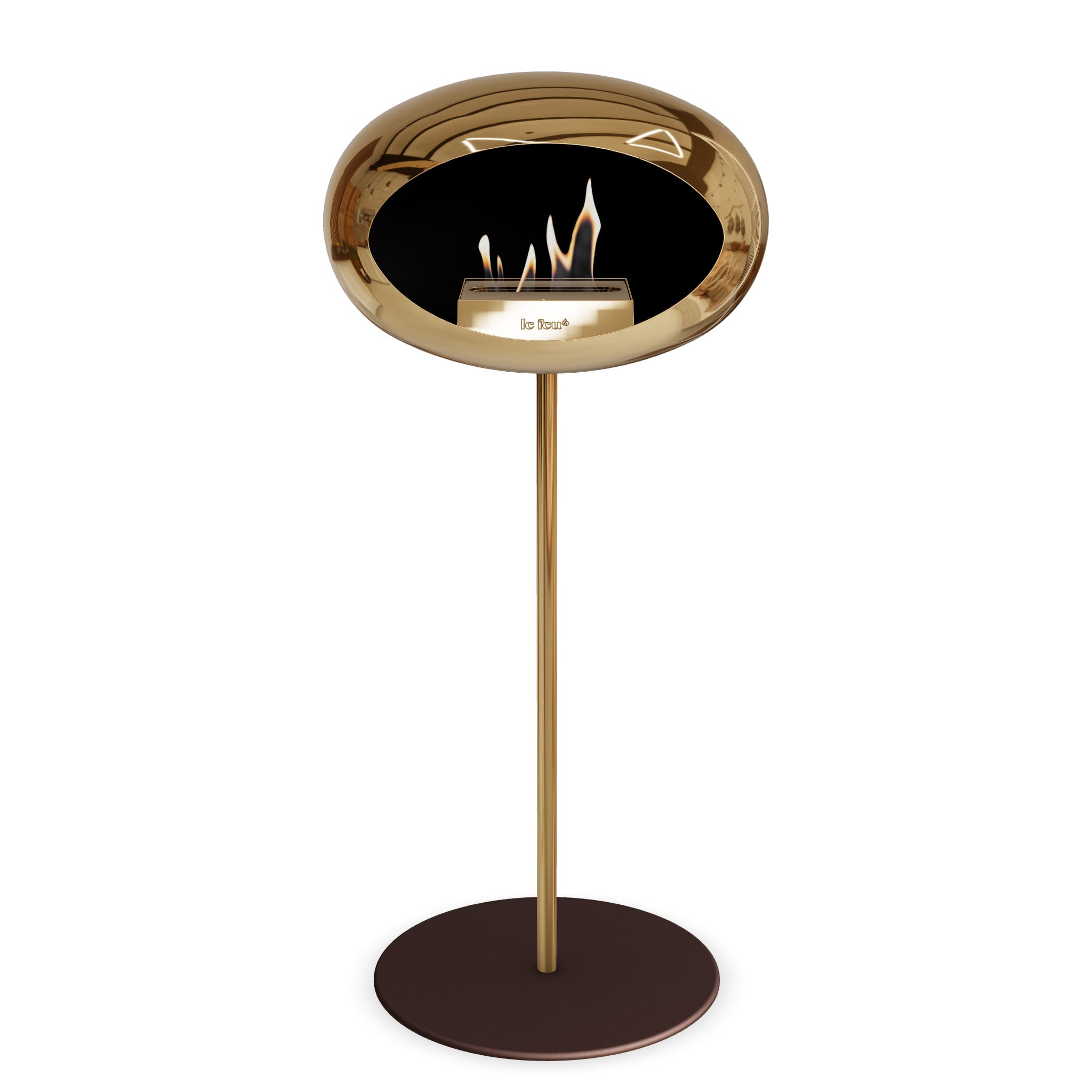 Le Feu Steel High Dome - Chromed Rose Gold