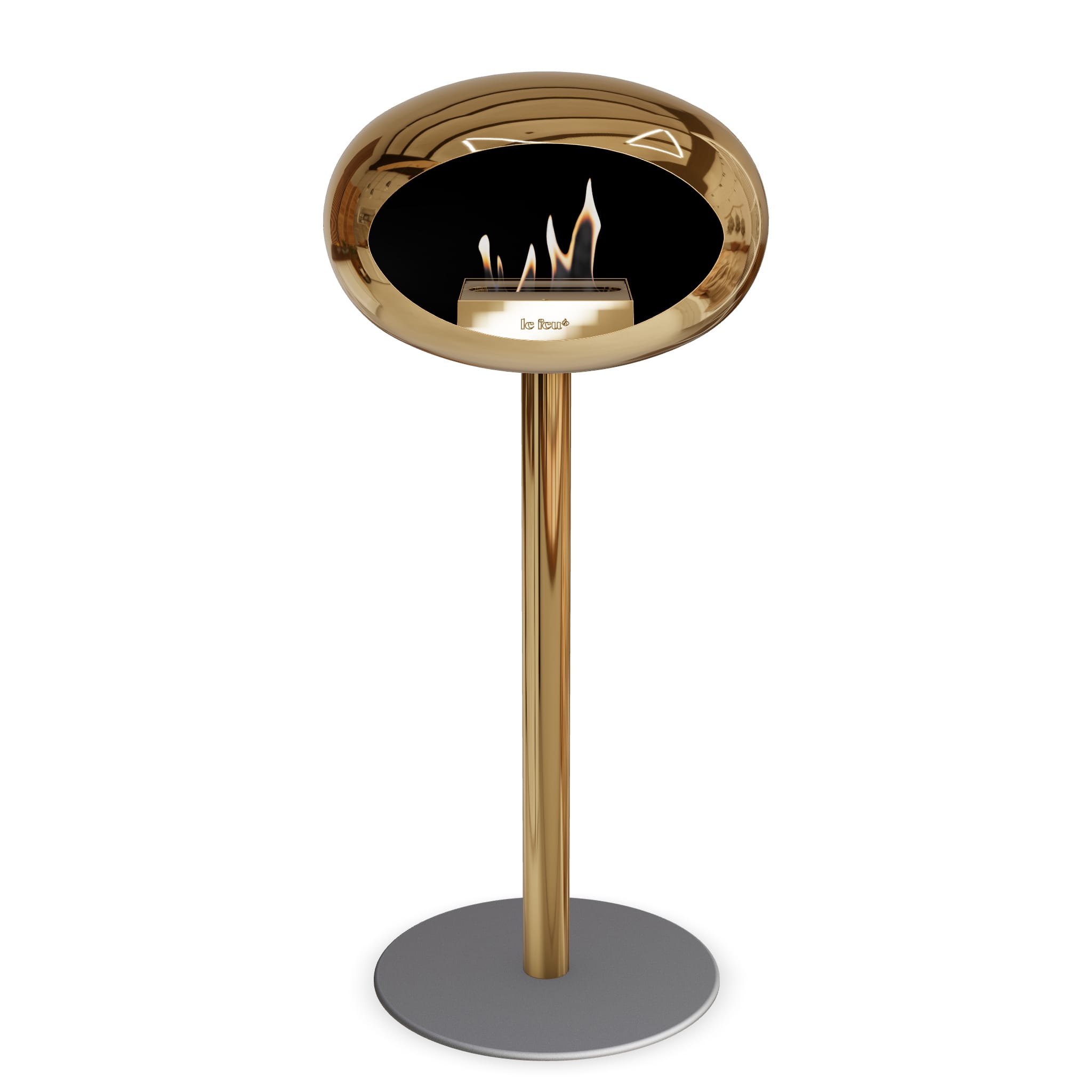 Le Feu Steel High Dome - Chromed Rose Gold