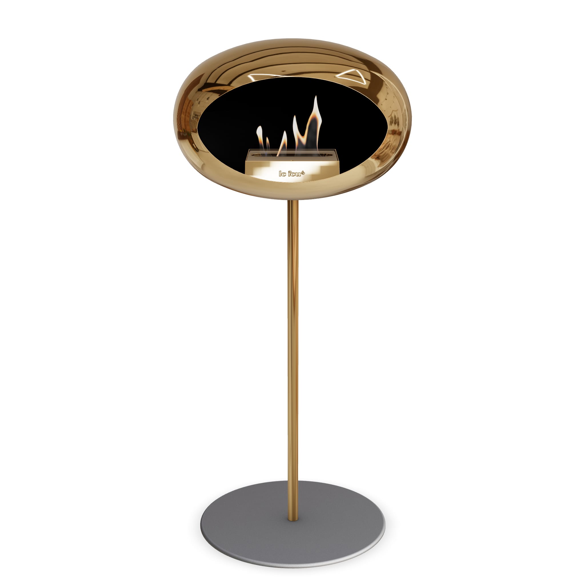 Le Feu Steel High Dome - Chromed Rose Gold