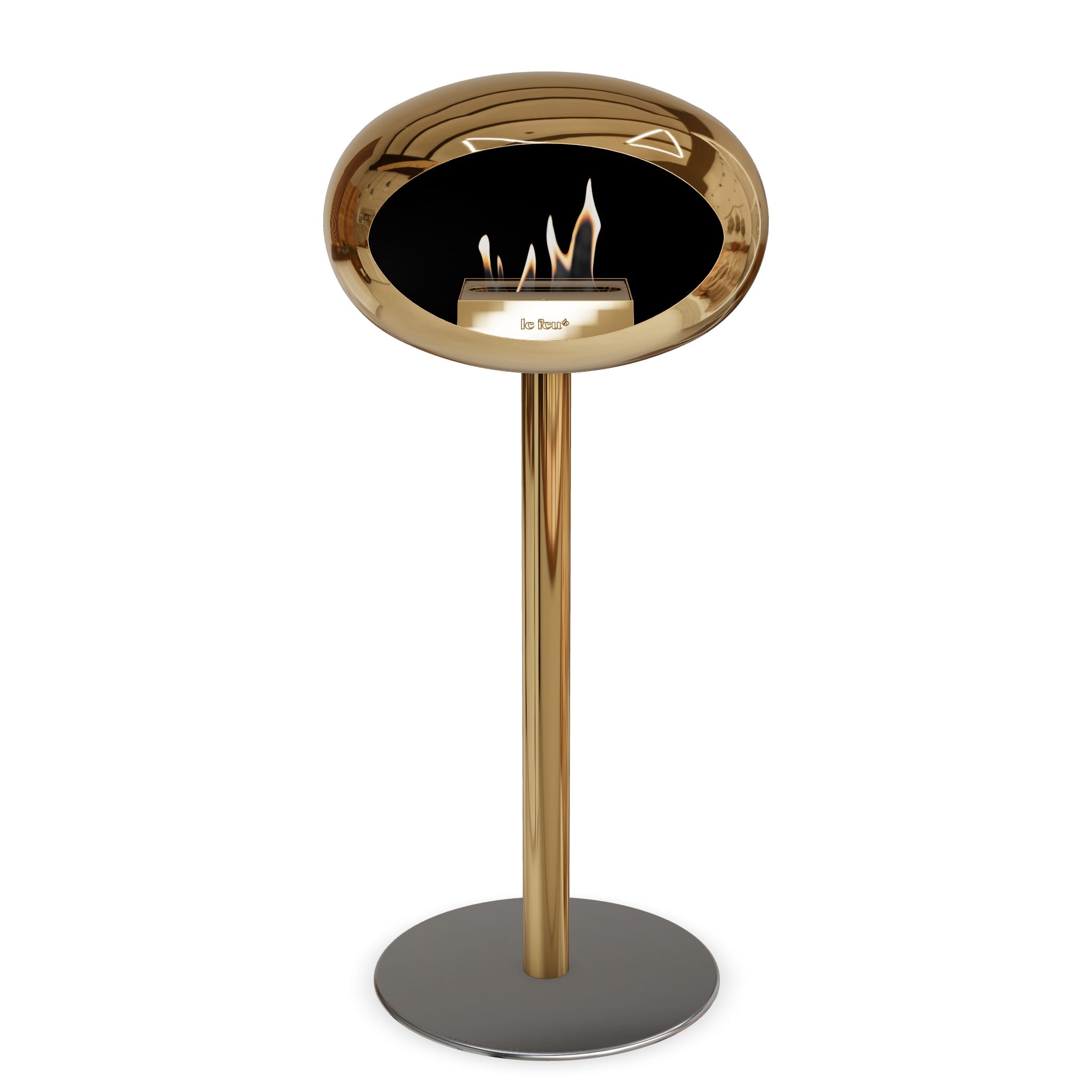 Le Feu Steel High Dome - Chromed Rose Gold