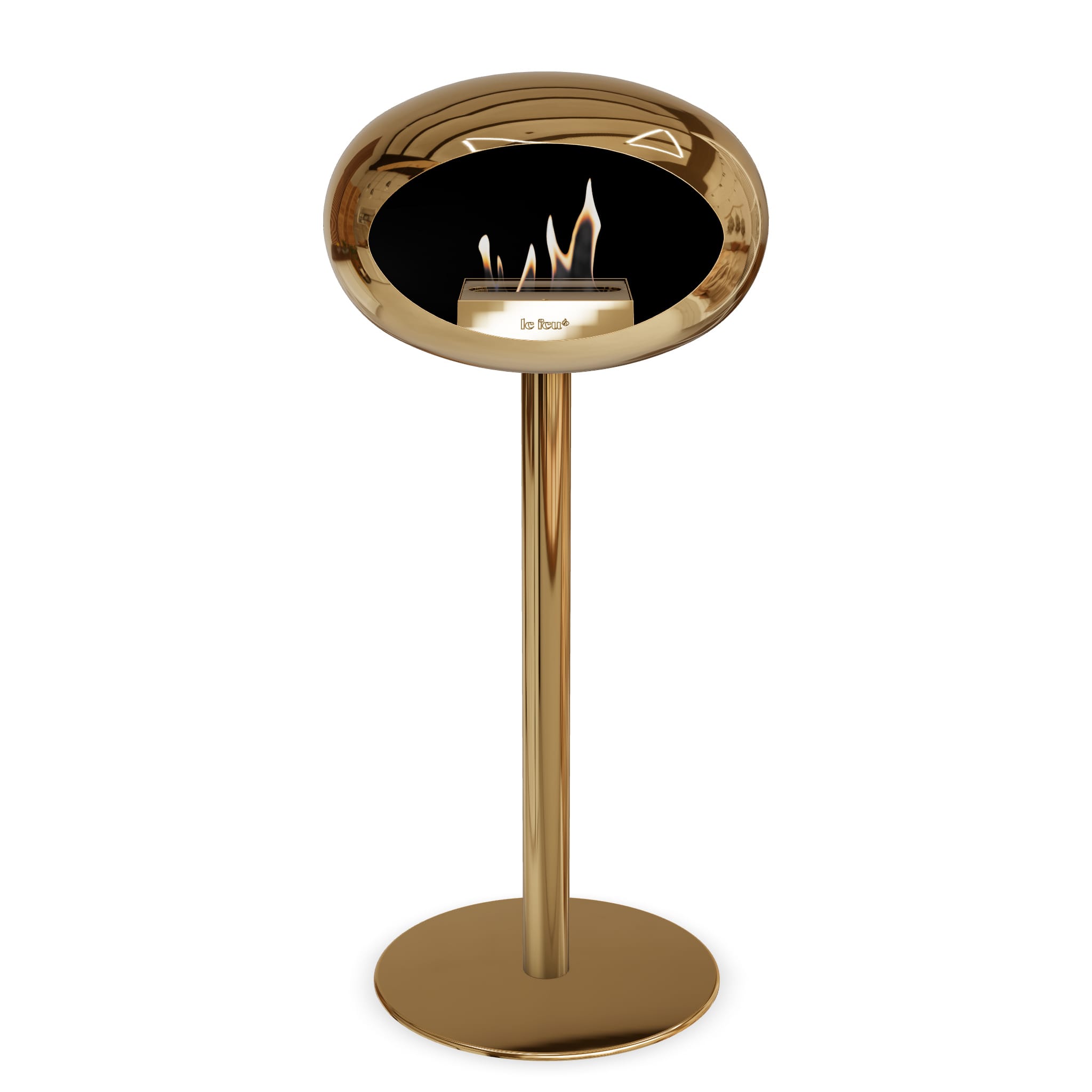 Le Feu Steel High Dome - Chromed Rose Gold