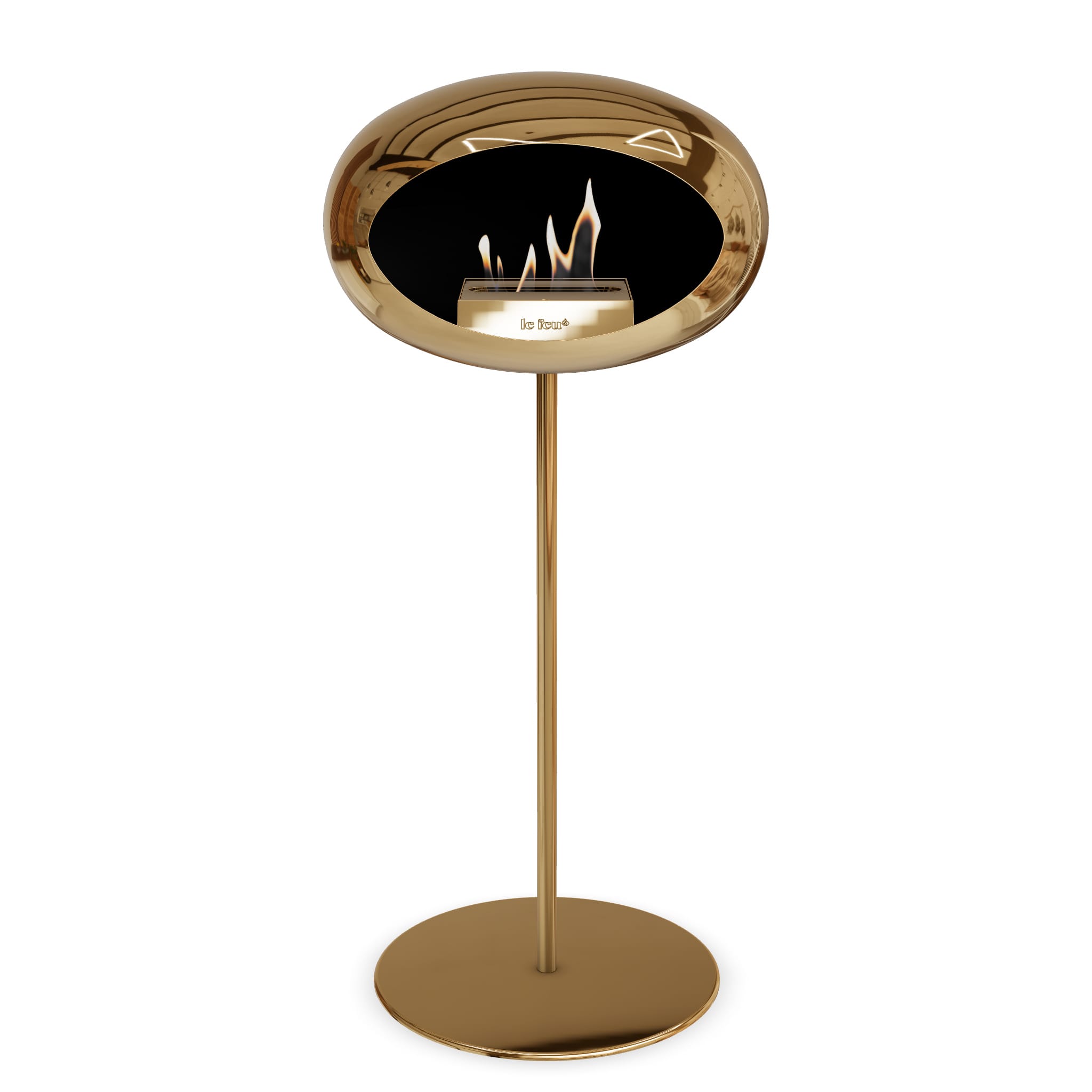 Le Feu Steel High Dome - Chromed Rose Gold